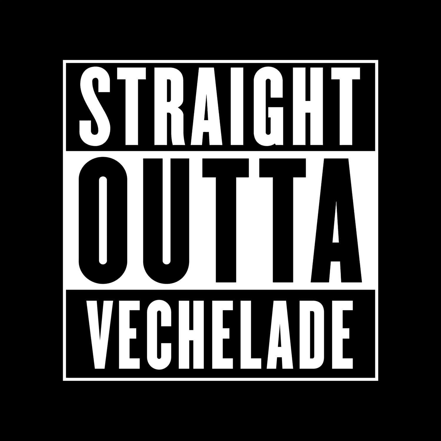Vechelade T-Shirt »Straight Outta«