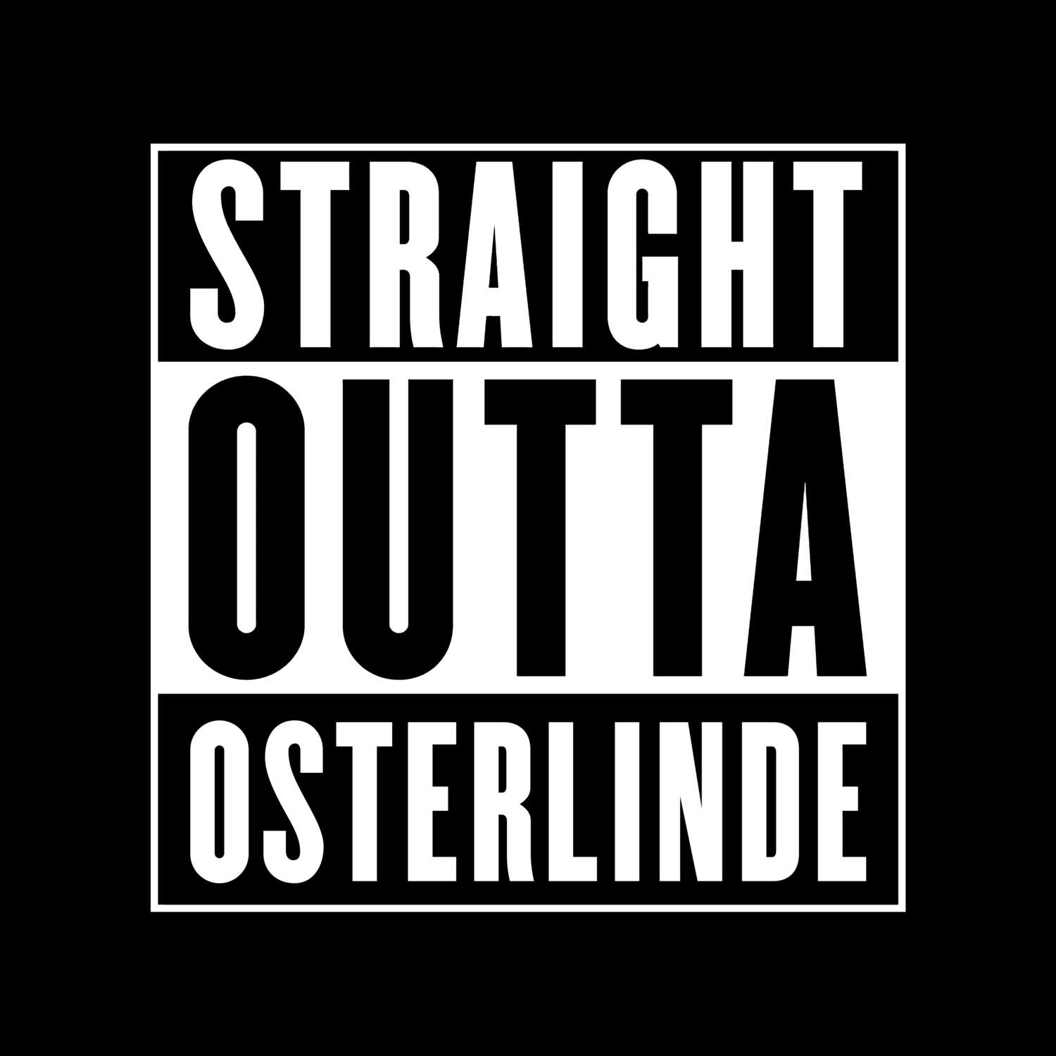 Osterlinde T-Shirt »Straight Outta«