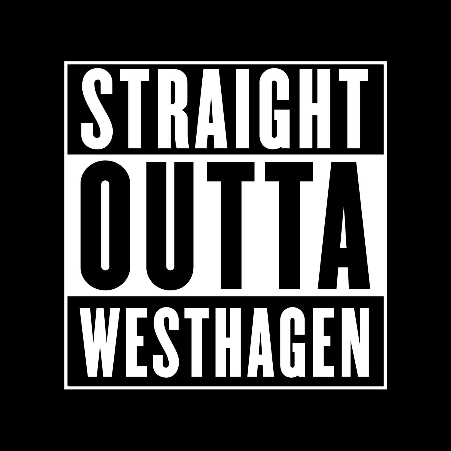 Westhagen T-Shirt »Straight Outta«
