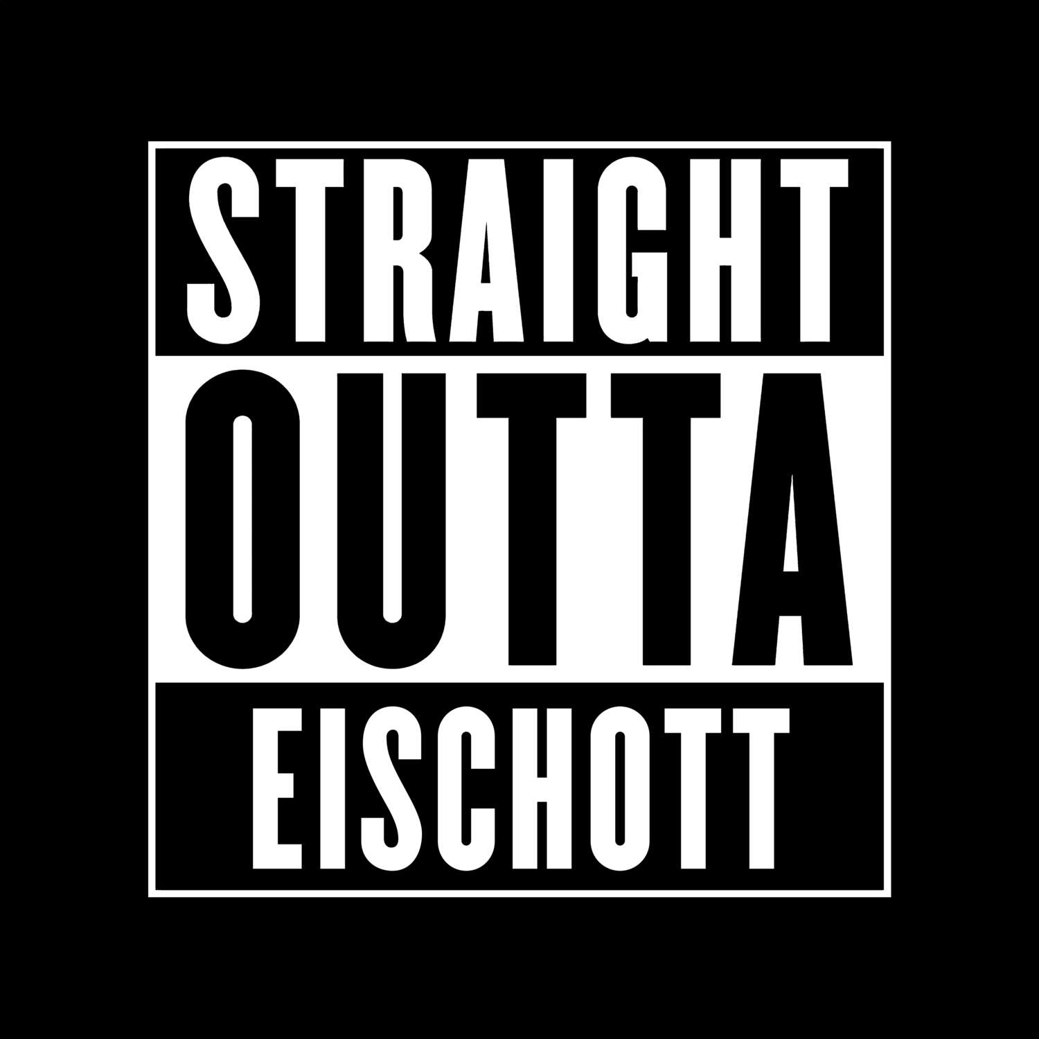 Eischott T-Shirt »Straight Outta«