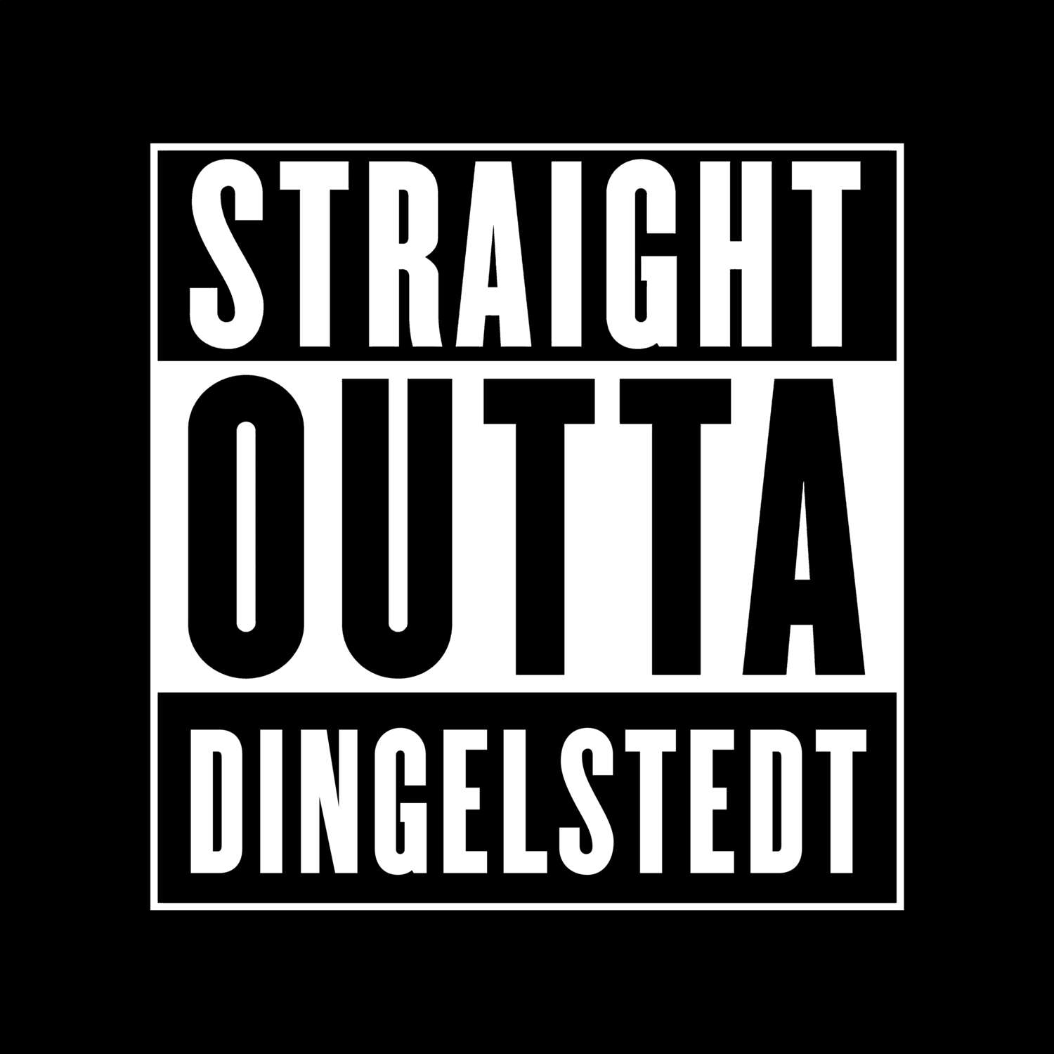 Dingelstedt T-Shirt »Straight Outta«