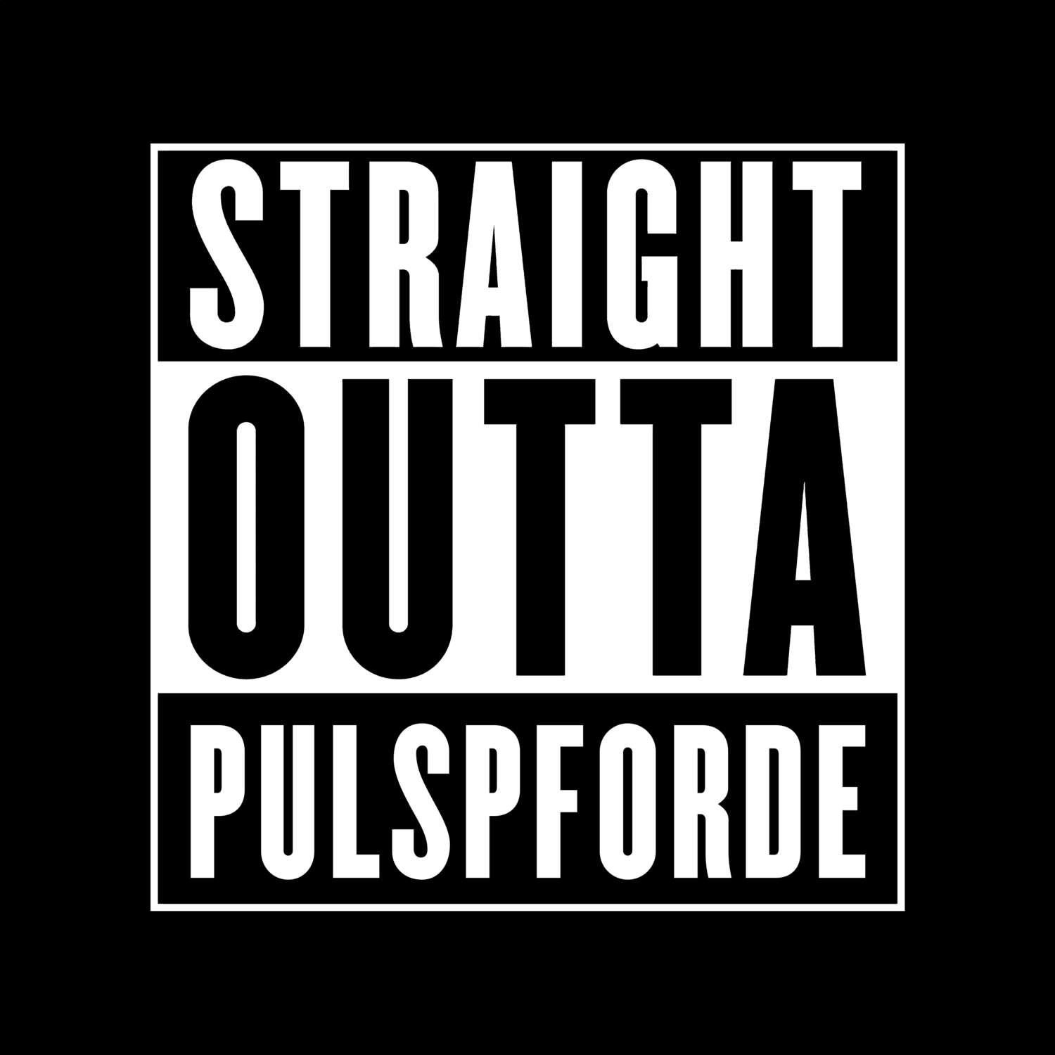 Pulspforde T-Shirt »Straight Outta«