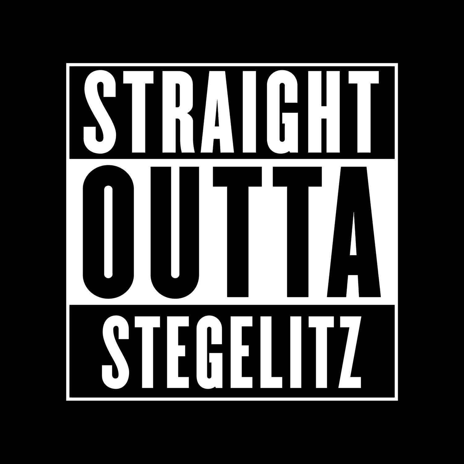Stegelitz T-Shirt »Straight Outta«