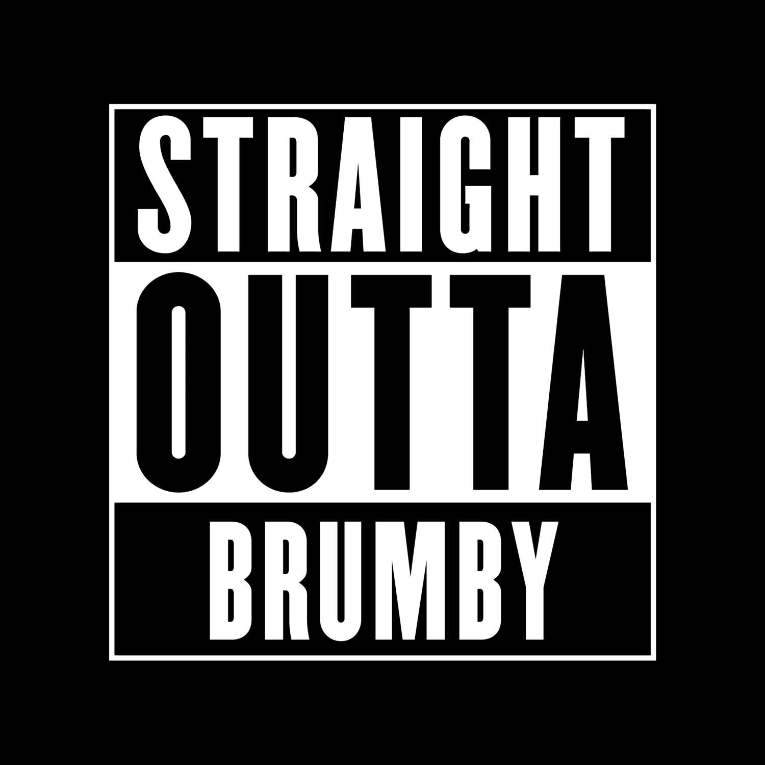 Brumby T-Shirt »Straight Outta«