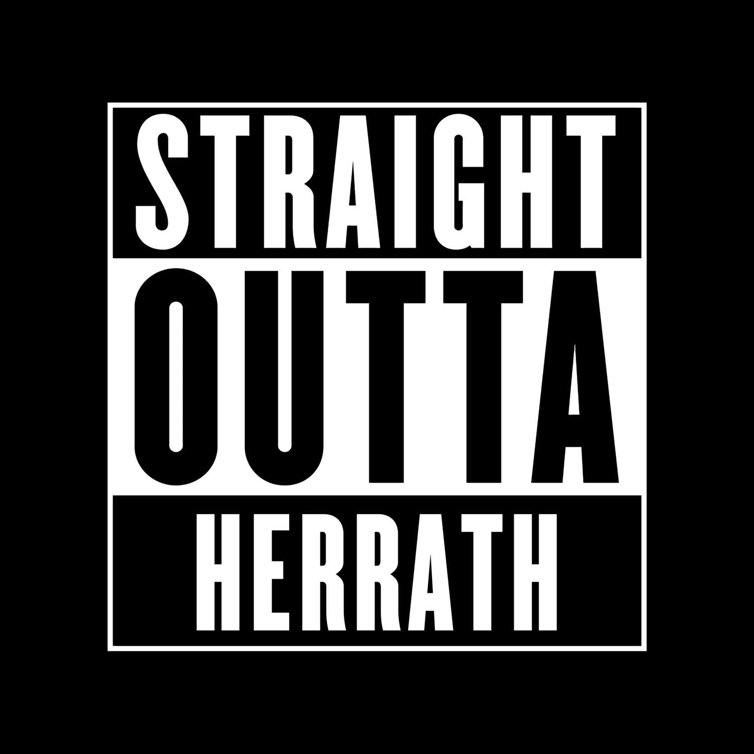 Herrath T-Shirt »Straight Outta«
