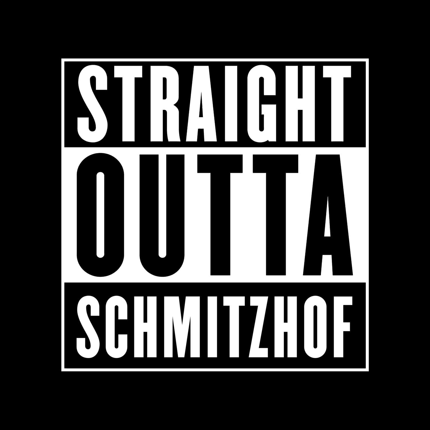 Schmitzhof T-Shirt »Straight Outta«