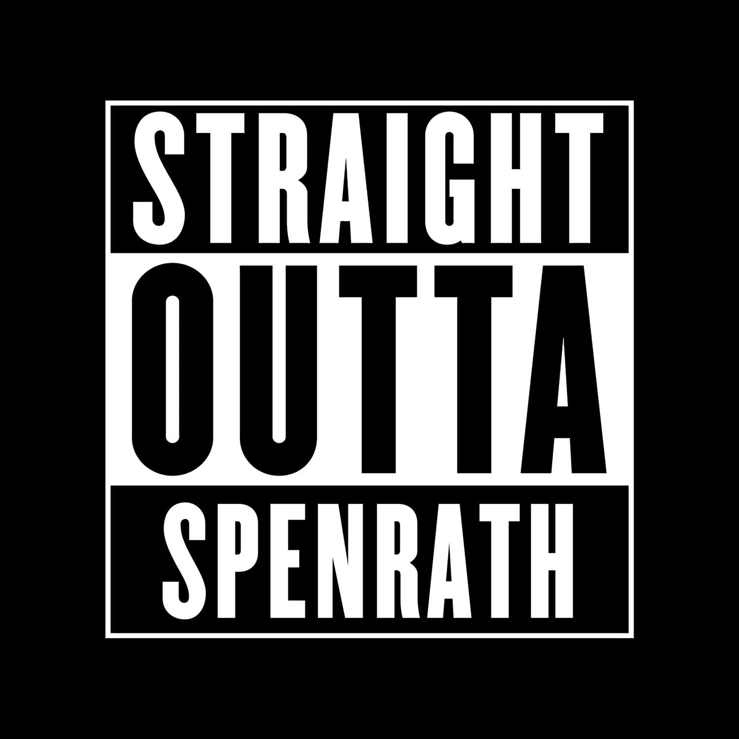 Spenrath T-Shirt »Straight Outta«