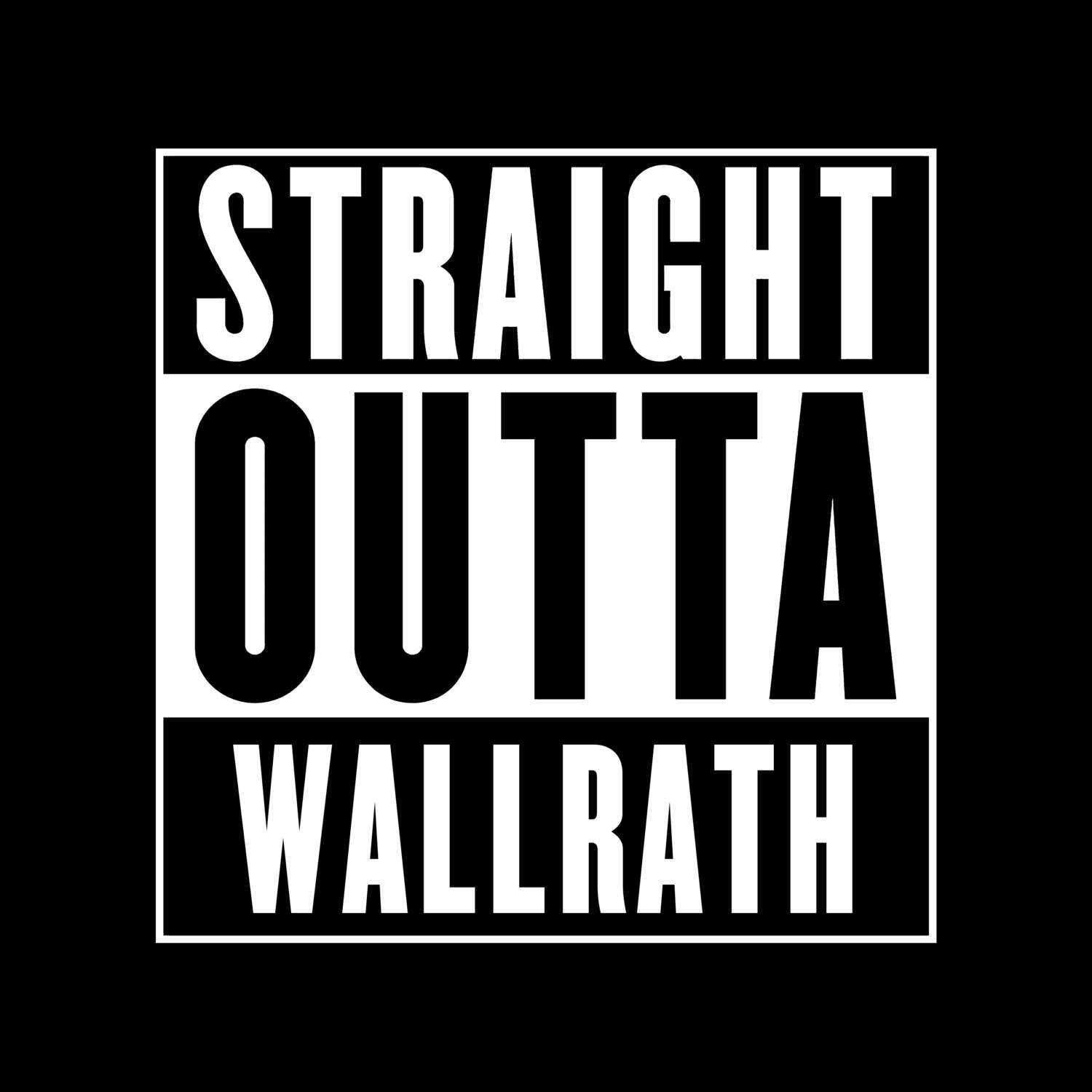 Wallrath T-Shirt »Straight Outta«