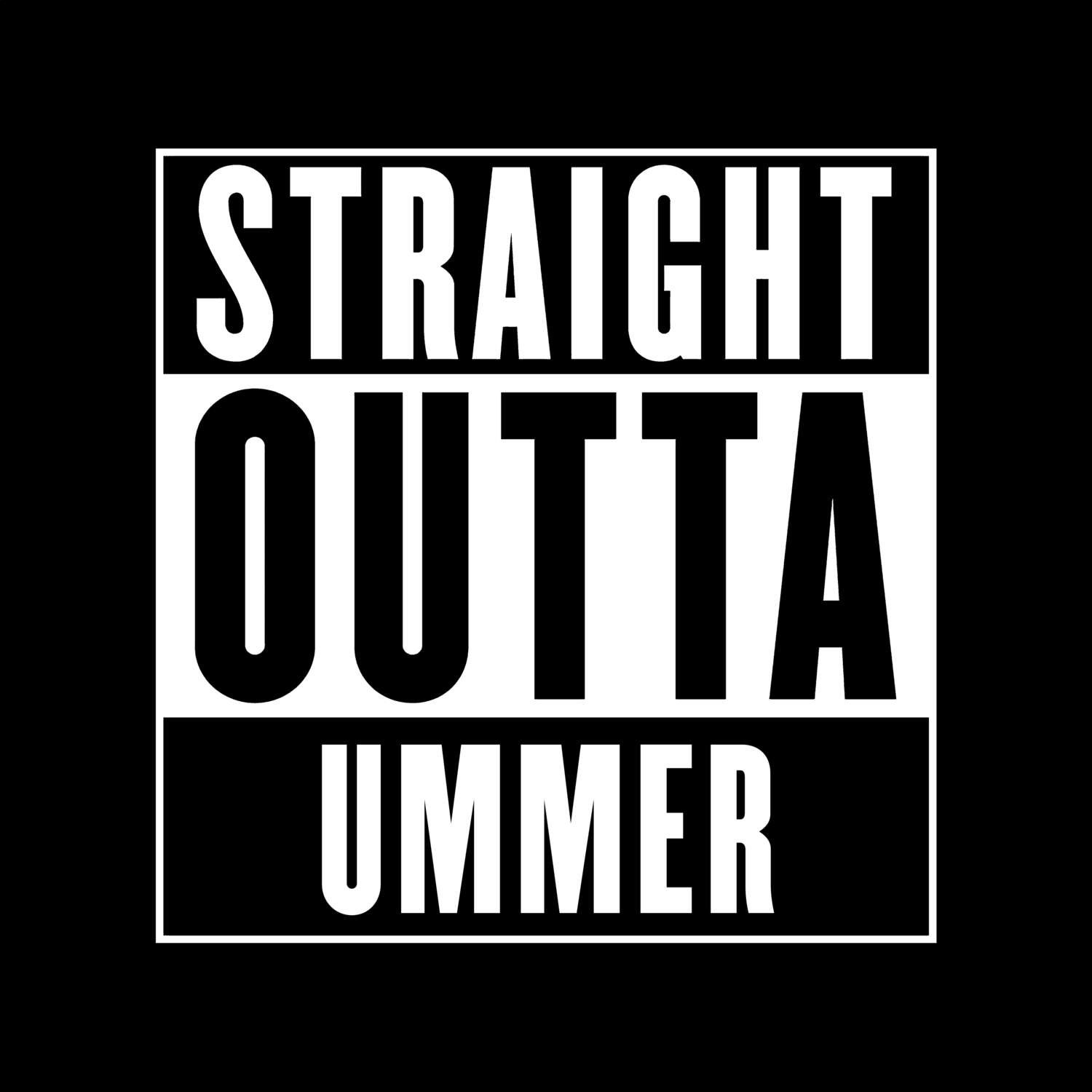 Ummer T-Shirt »Straight Outta«