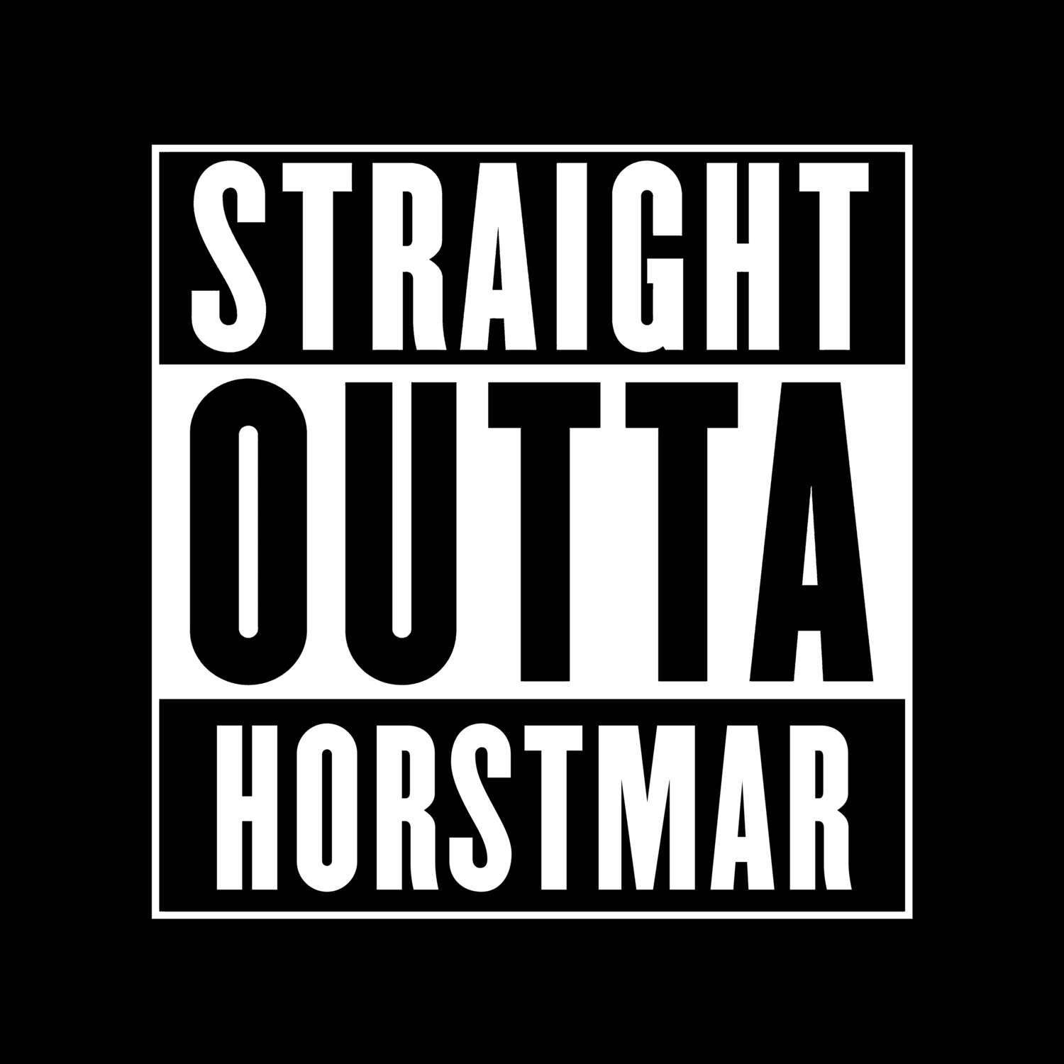 Horstmar T-Shirt »Straight Outta«