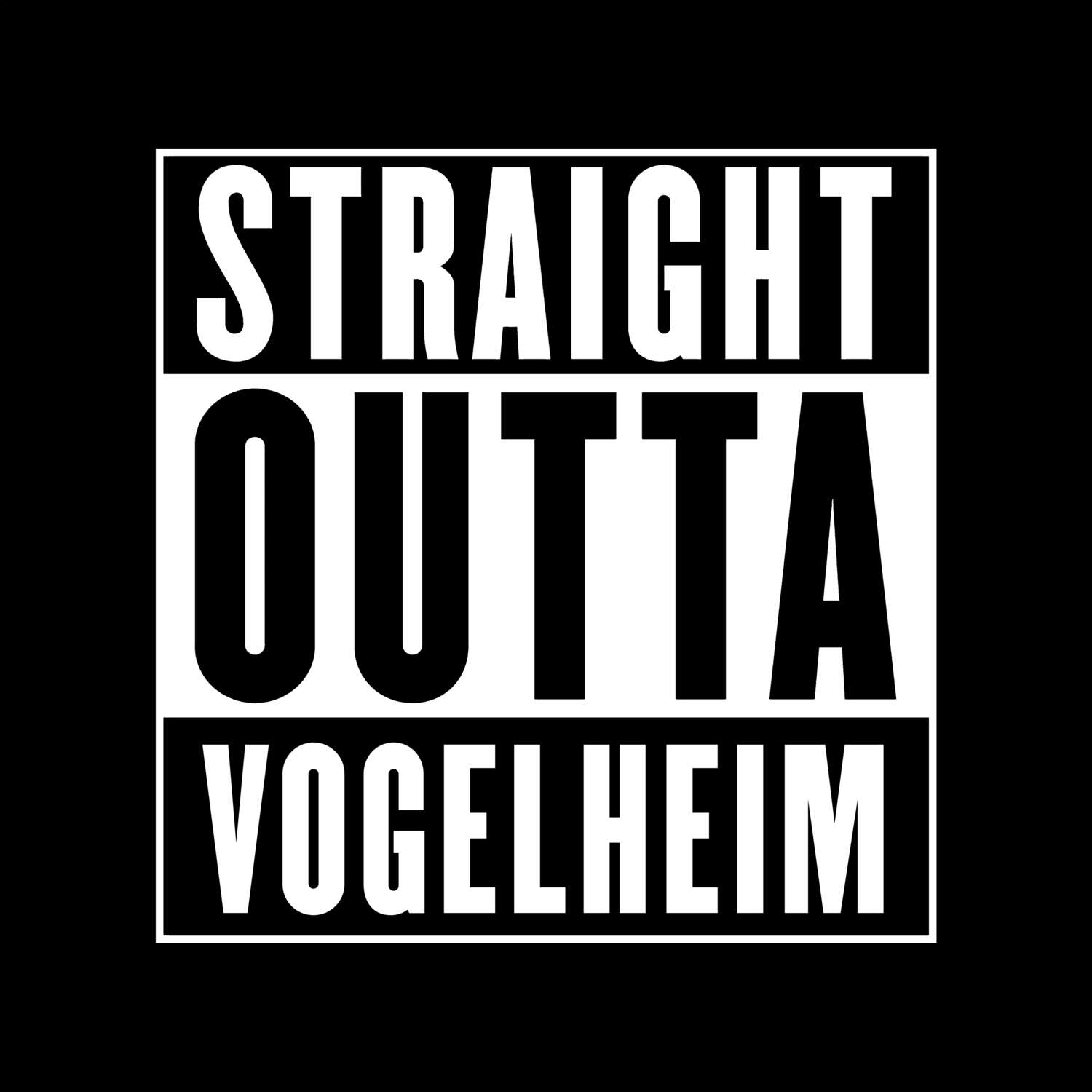 Vogelheim T-Shirt »Straight Outta«