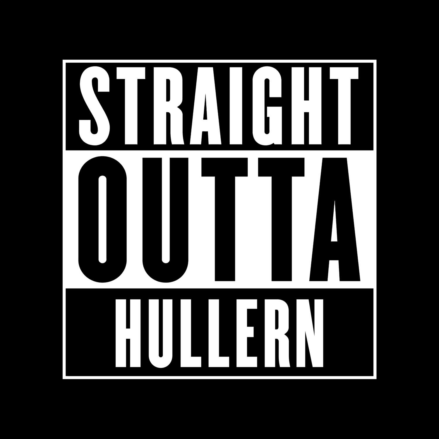 Hullern T-Shirt »Straight Outta«