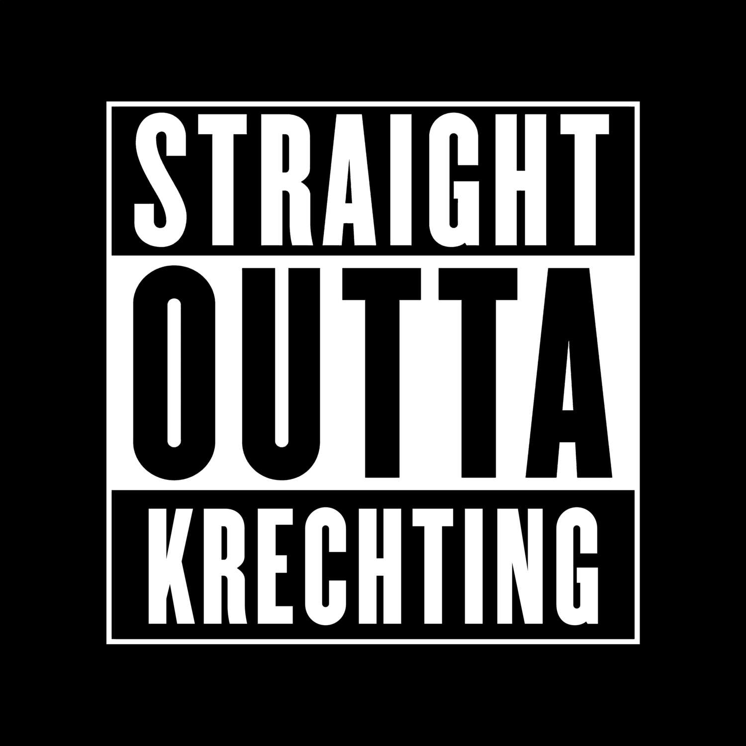 Krechting T-Shirt »Straight Outta«