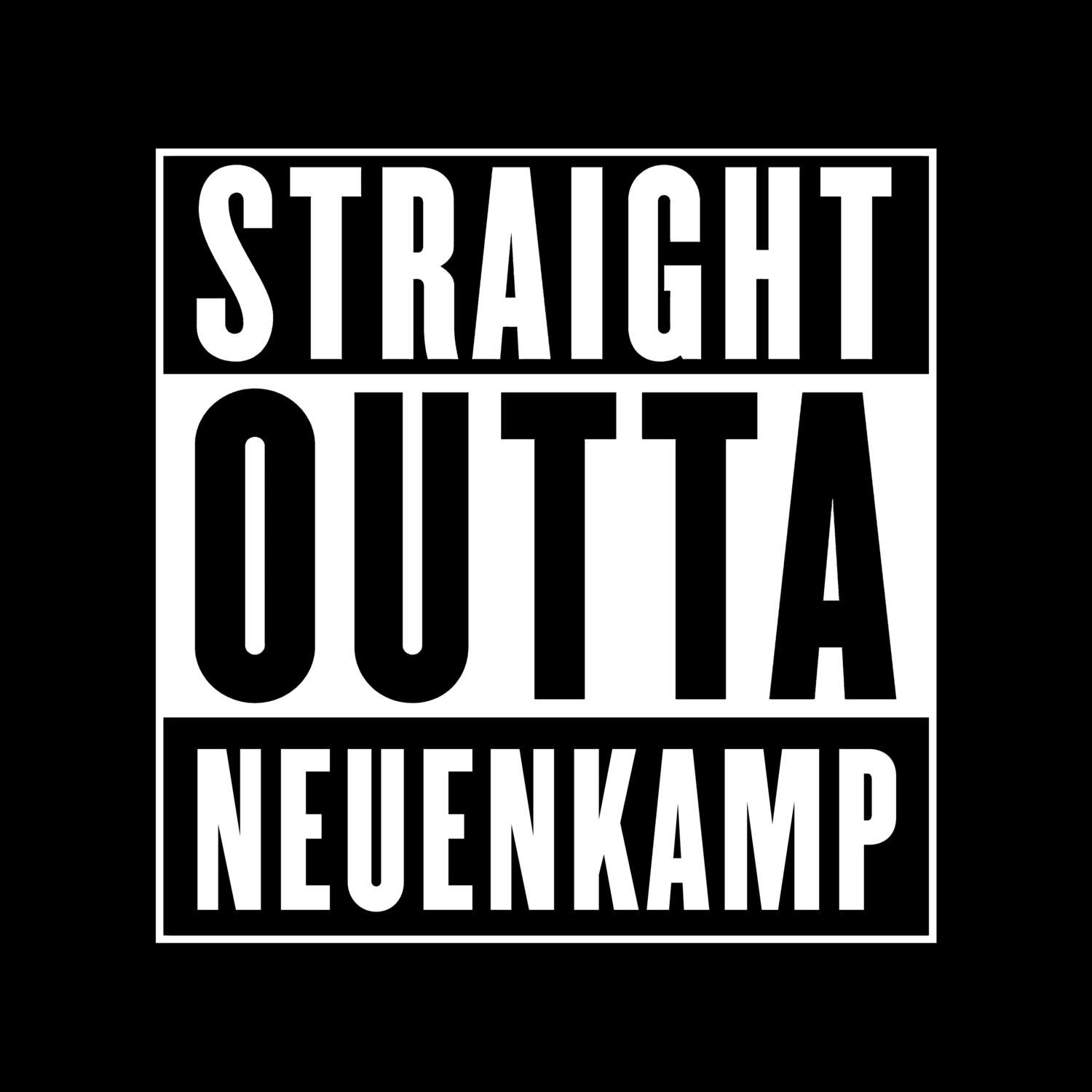 Neuenkamp T-Shirt »Straight Outta«
