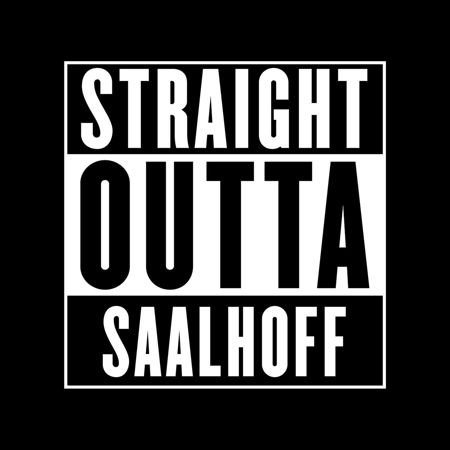 Saalhoff T-Shirt »Straight Outta«