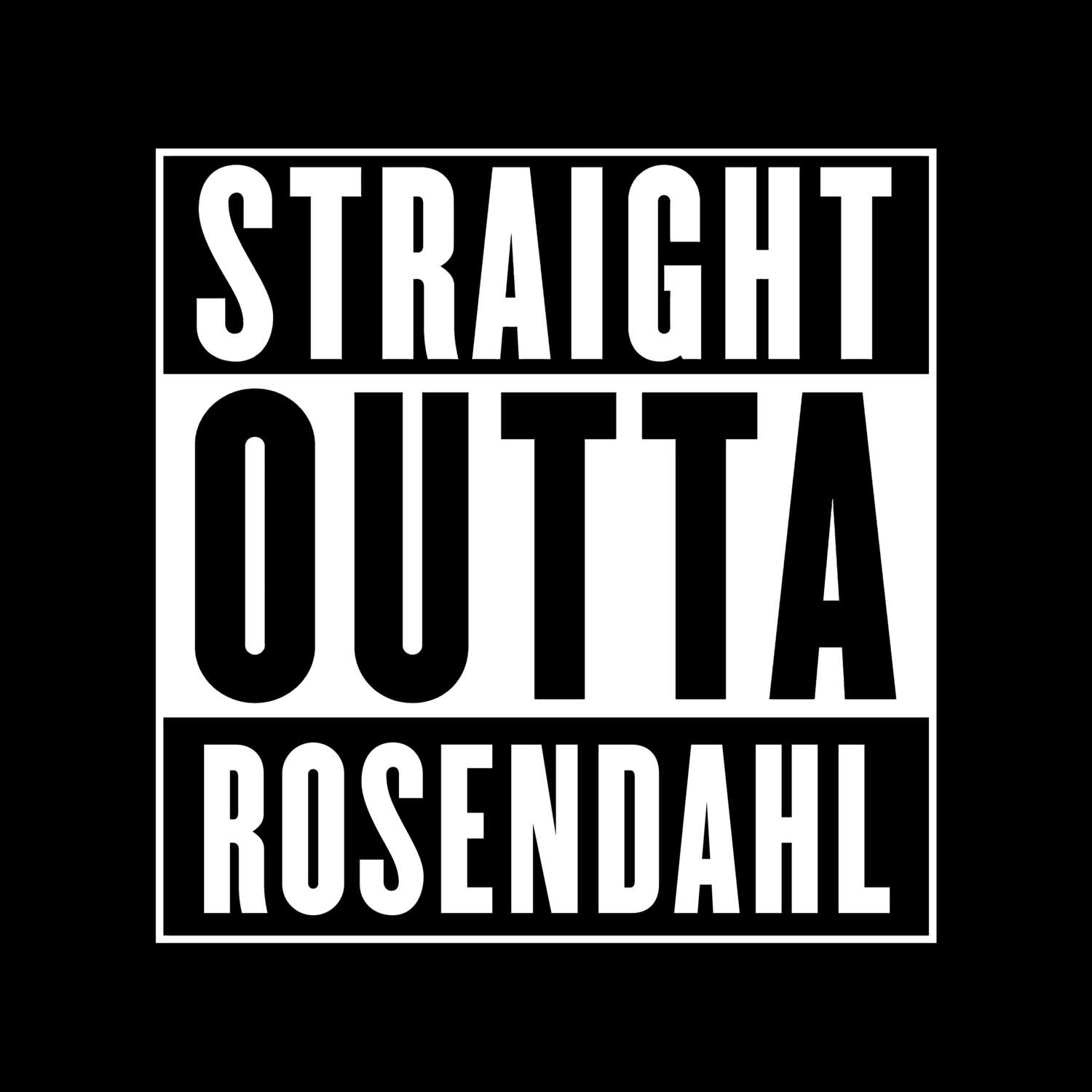 Rosendahl T-Shirt »Straight Outta«
