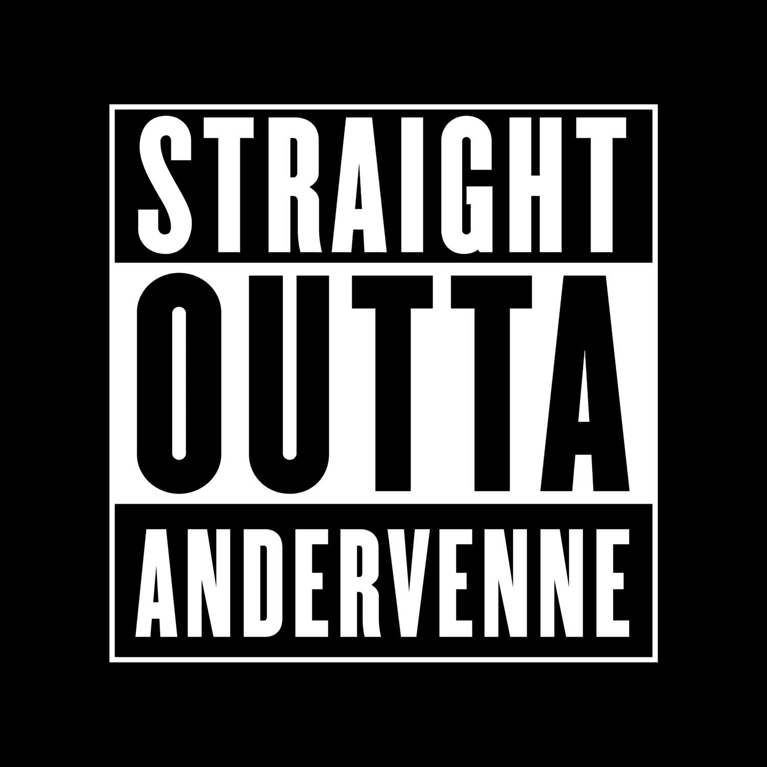 Andervenne T-Shirt »Straight Outta«