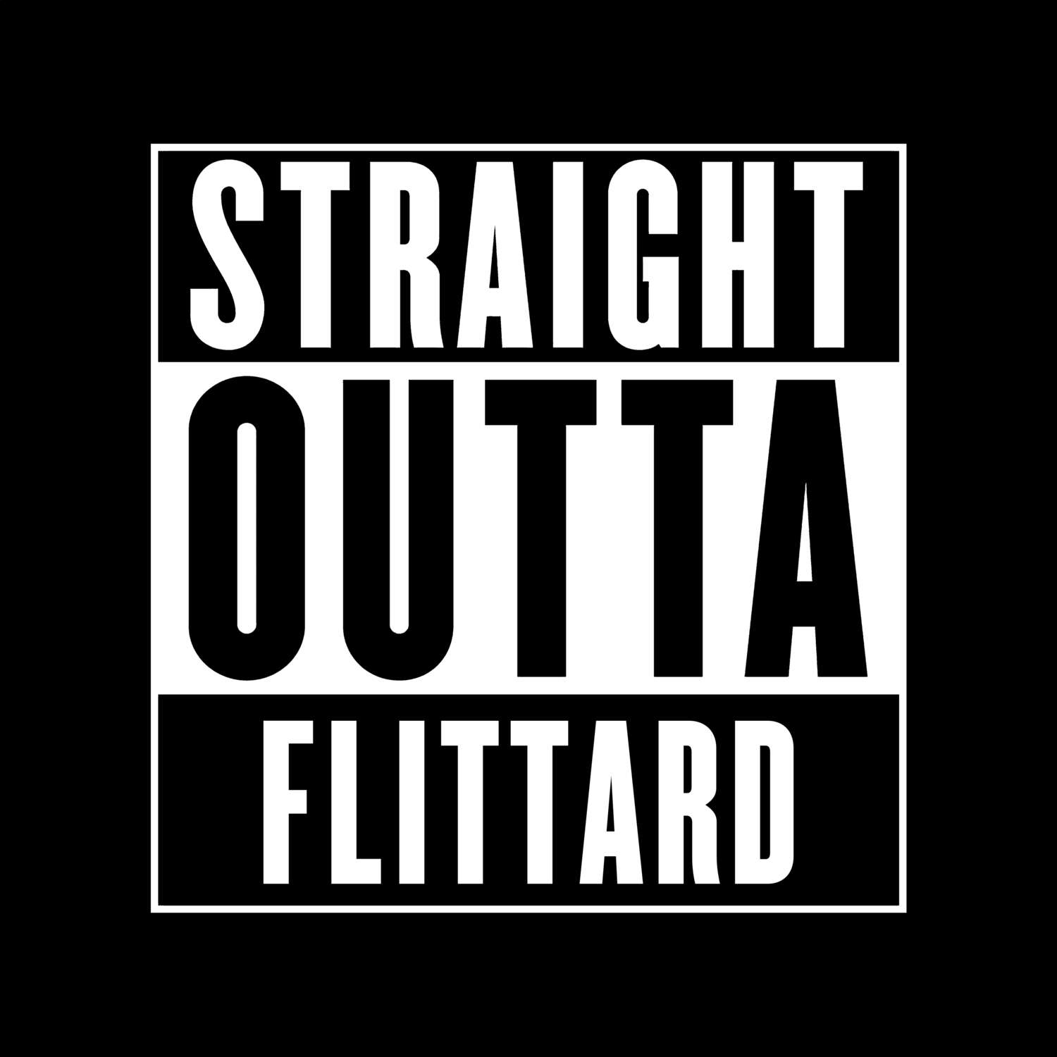 Flittard T-Shirt »Straight Outta«