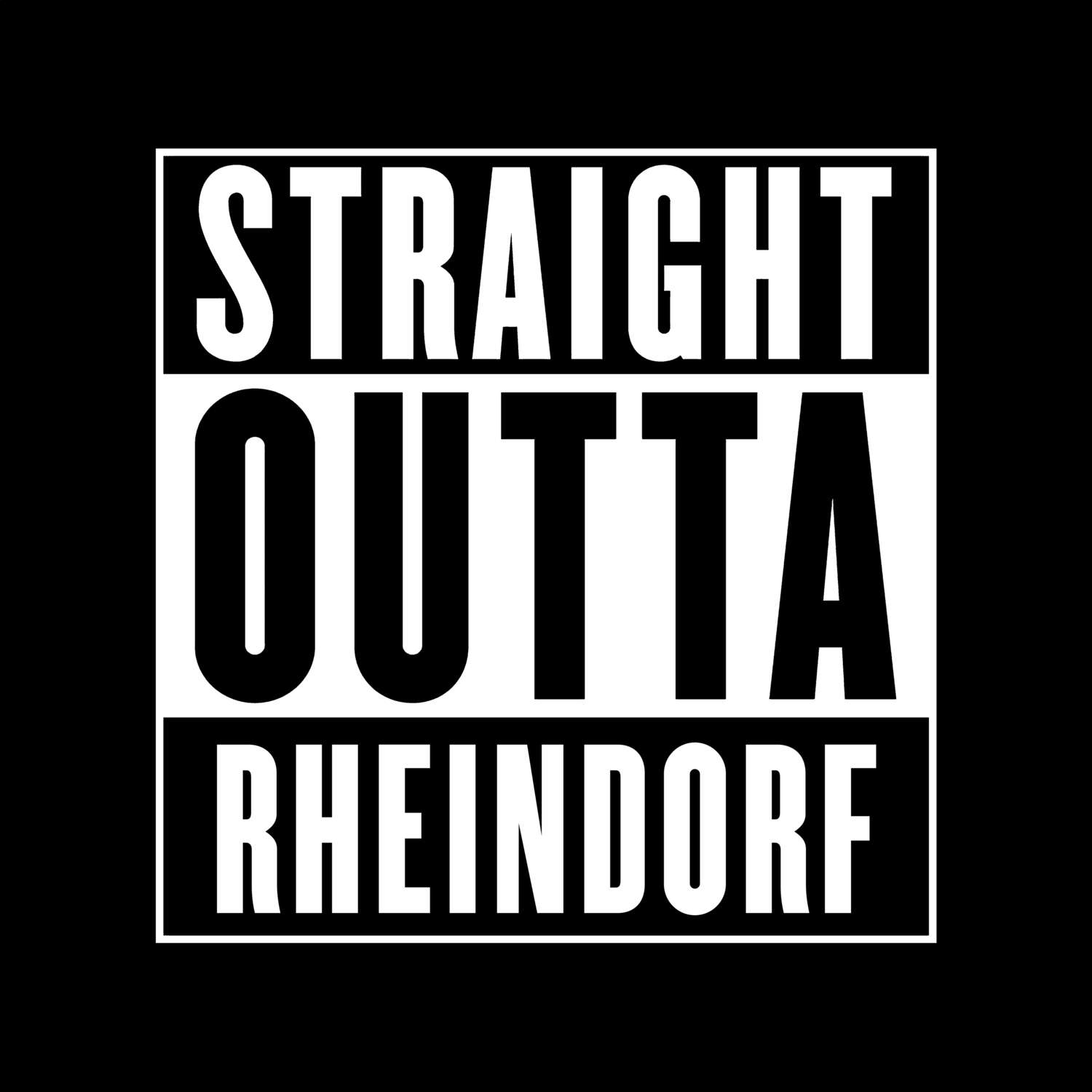 Rheindorf T-Shirt »Straight Outta«