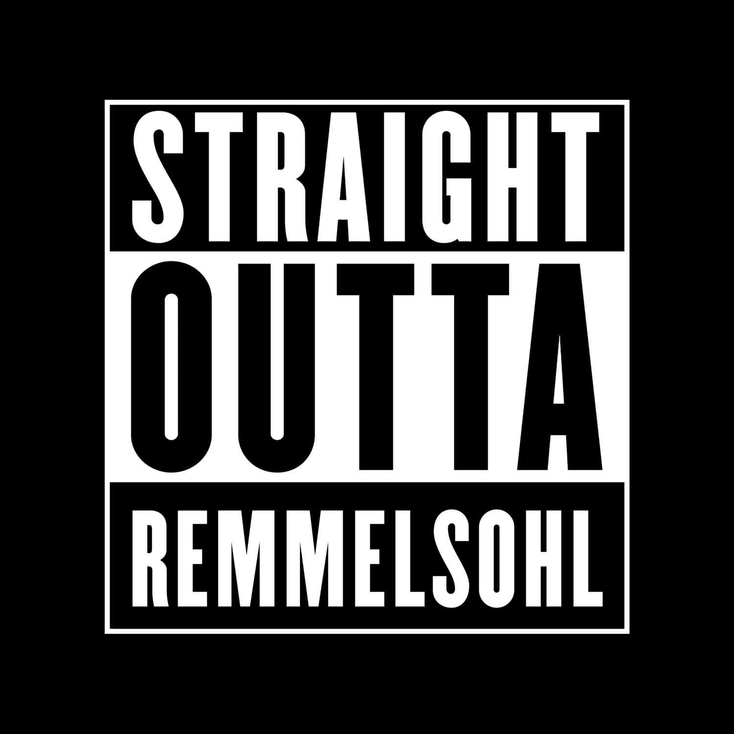Remmelsohl T-Shirt »Straight Outta«