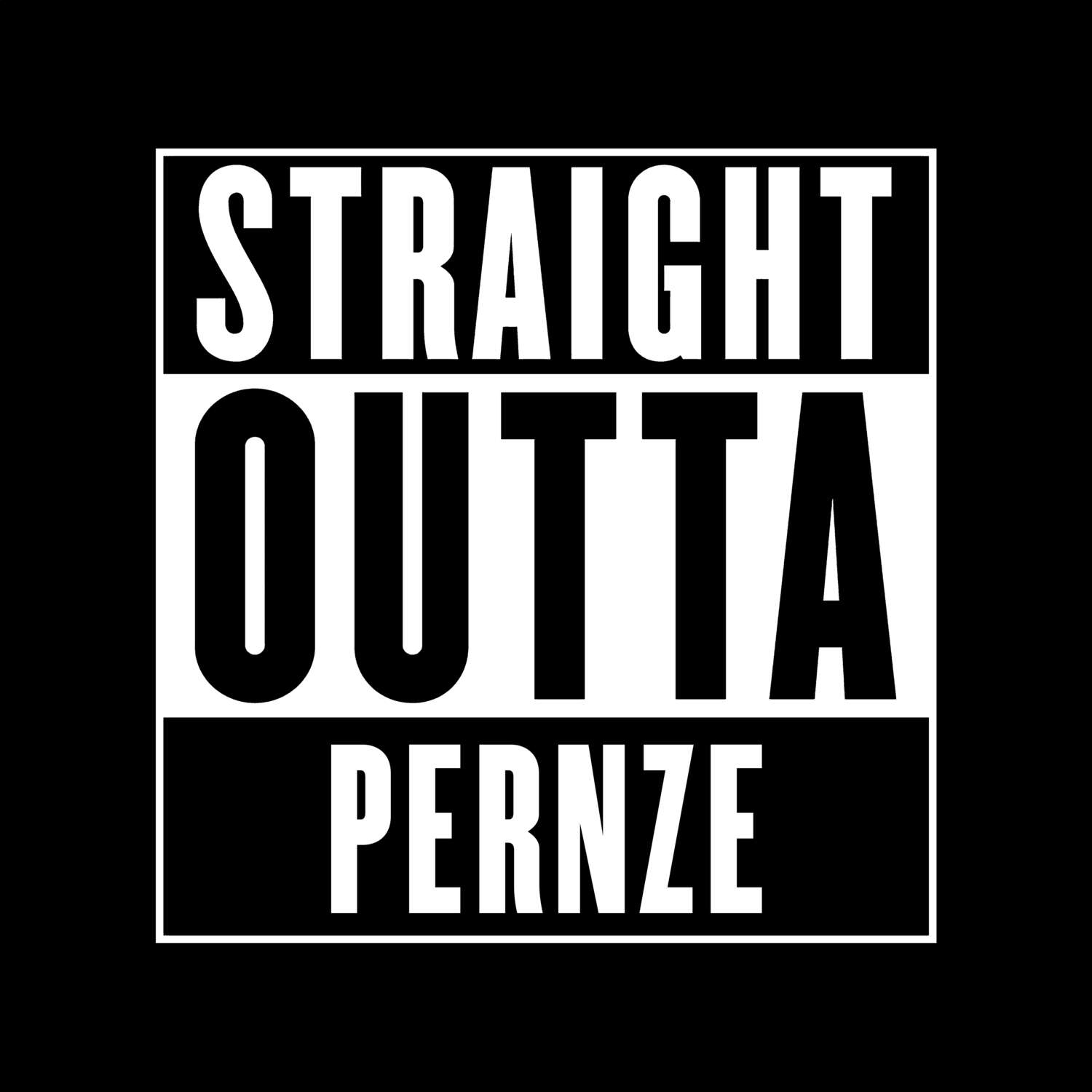 Pernze T-Shirt »Straight Outta«