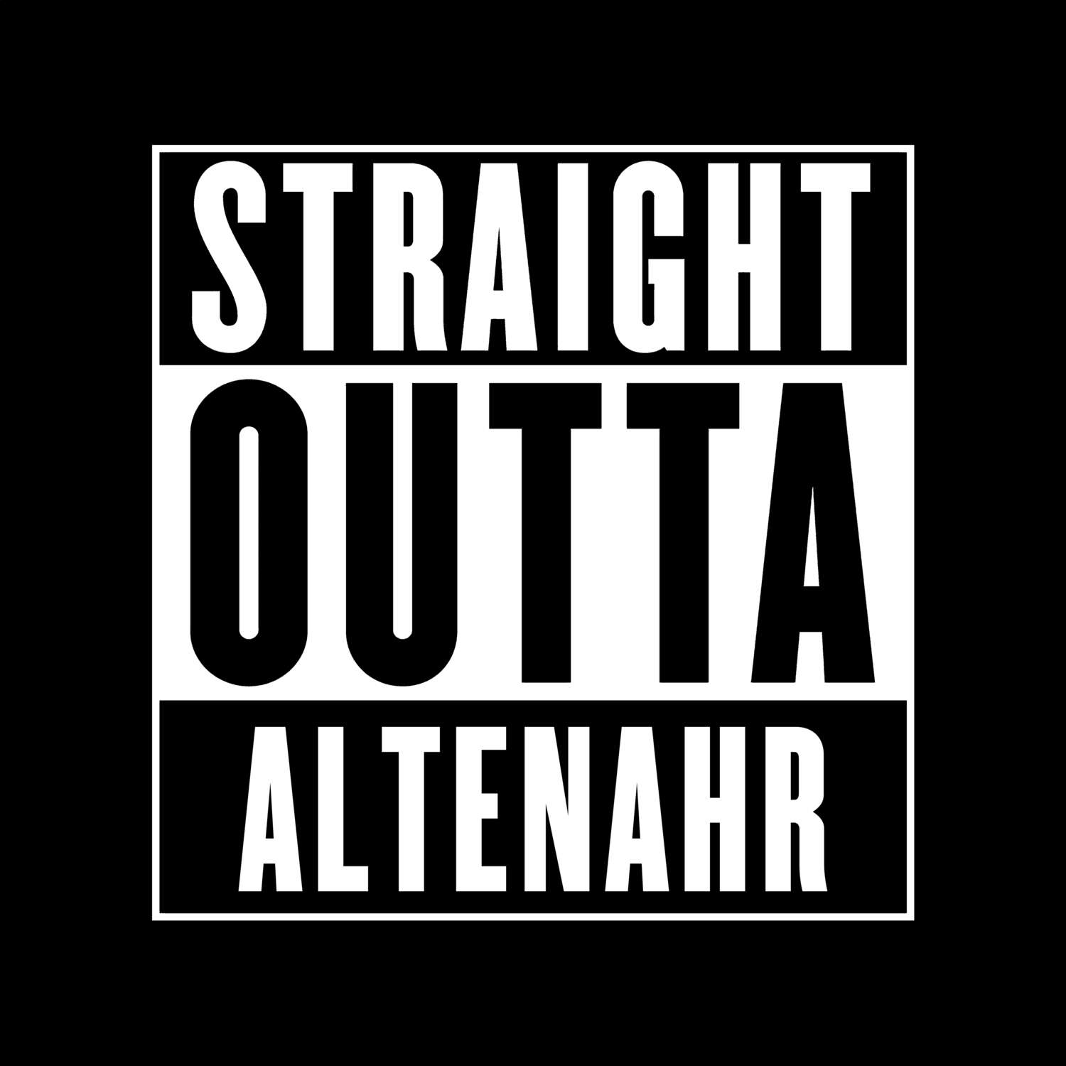 Altenahr T-Shirt »Straight Outta«