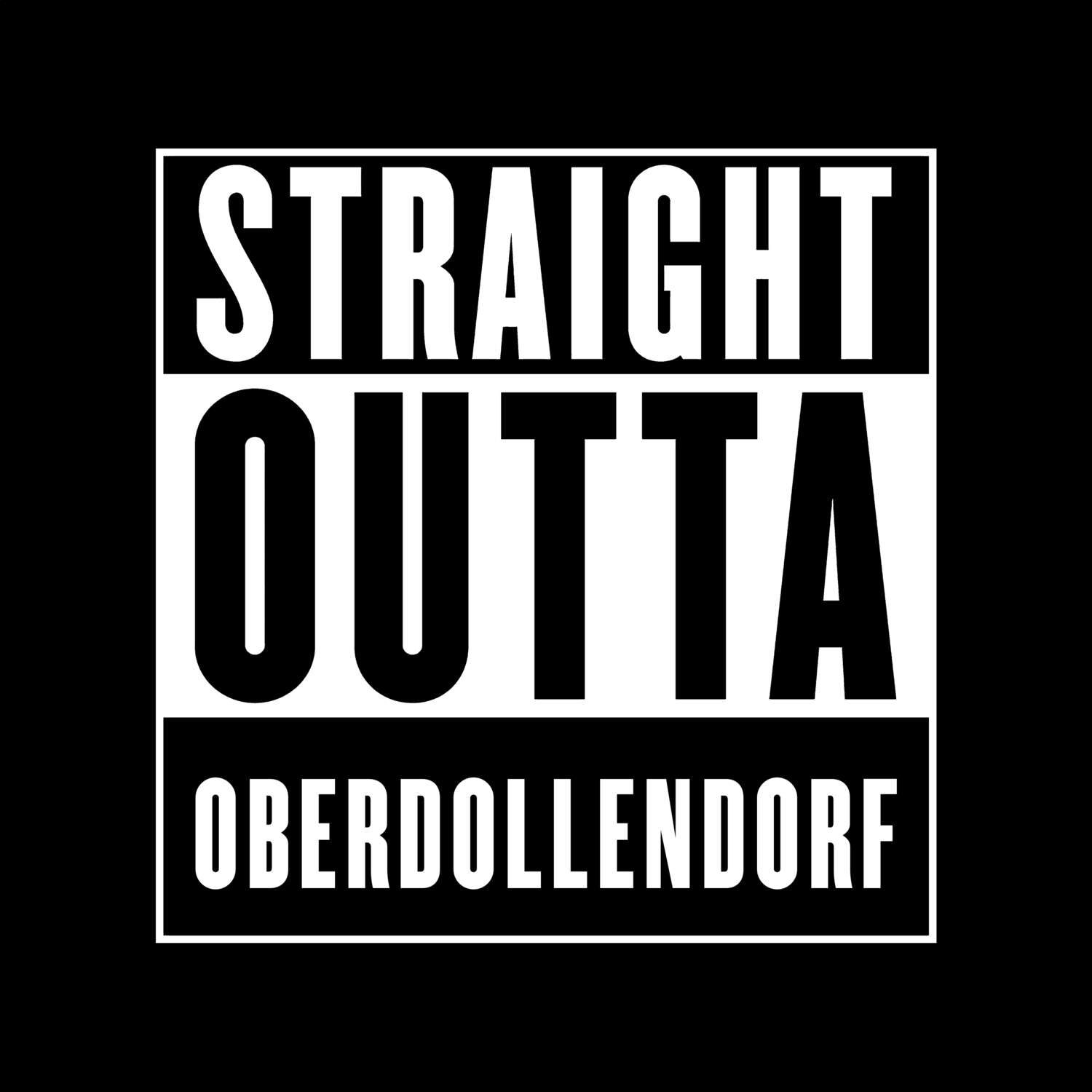 Oberdollendorf T-Shirt »Straight Outta«