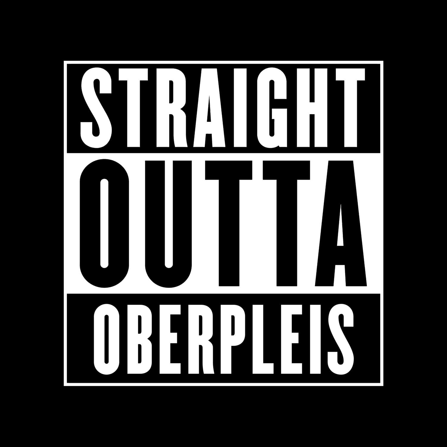 Oberpleis T-Shirt »Straight Outta«