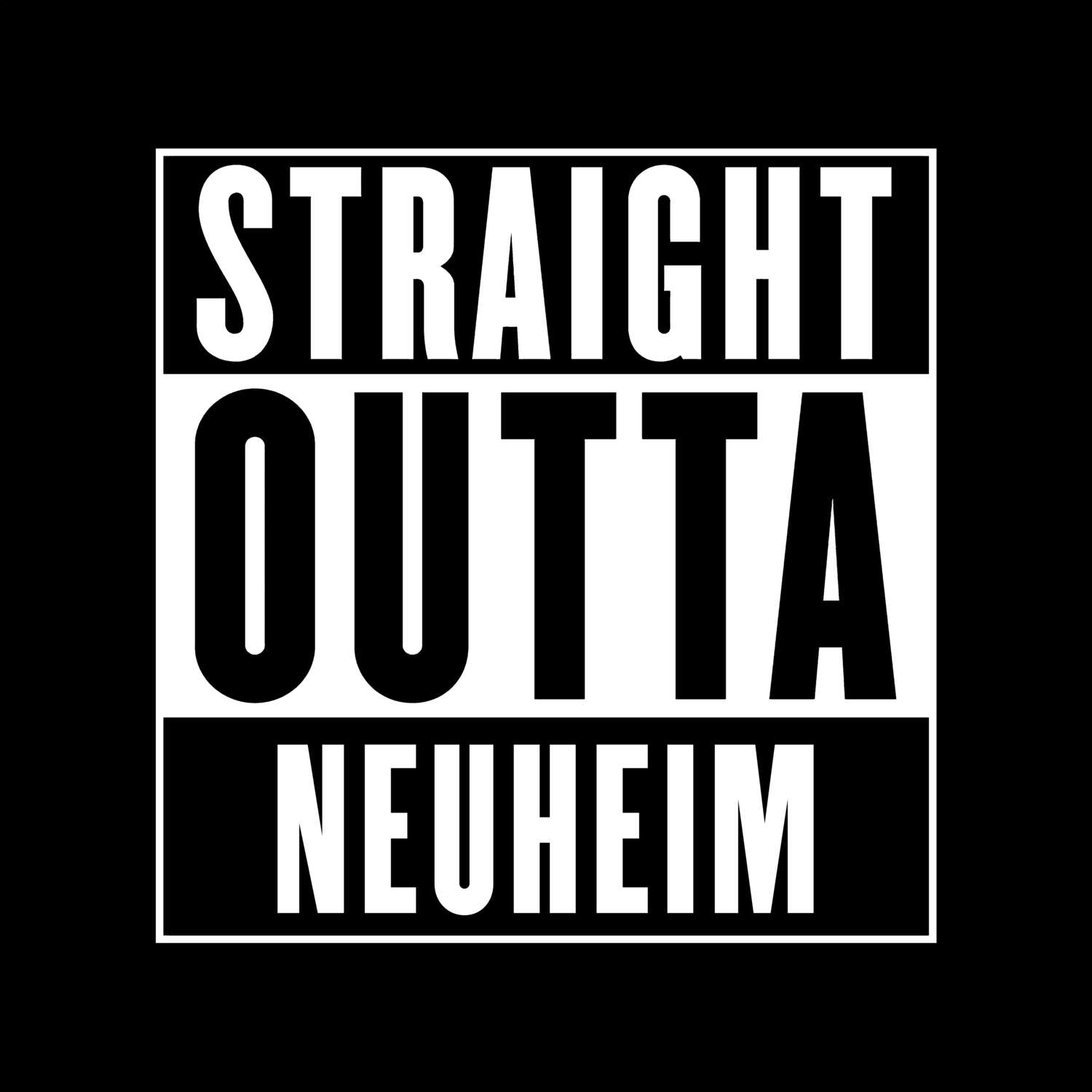 Neuheim T-Shirt »Straight Outta«