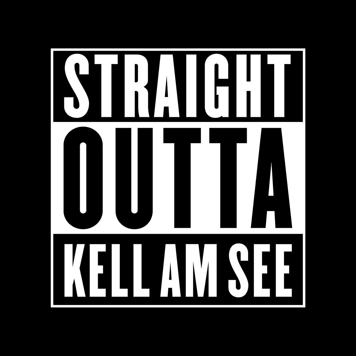 Kell am See T-Shirt »Straight Outta«