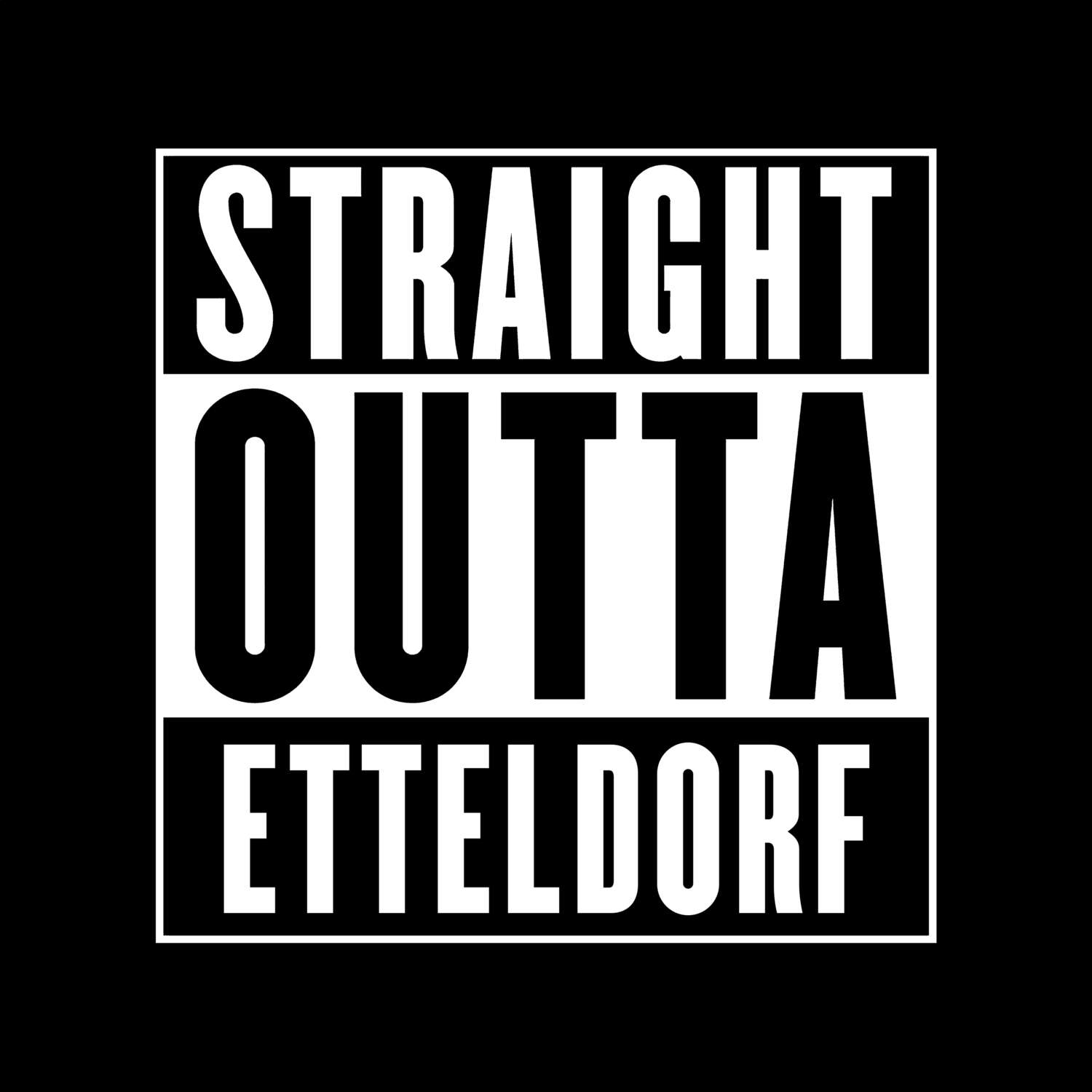 Etteldorf T-Shirt »Straight Outta«