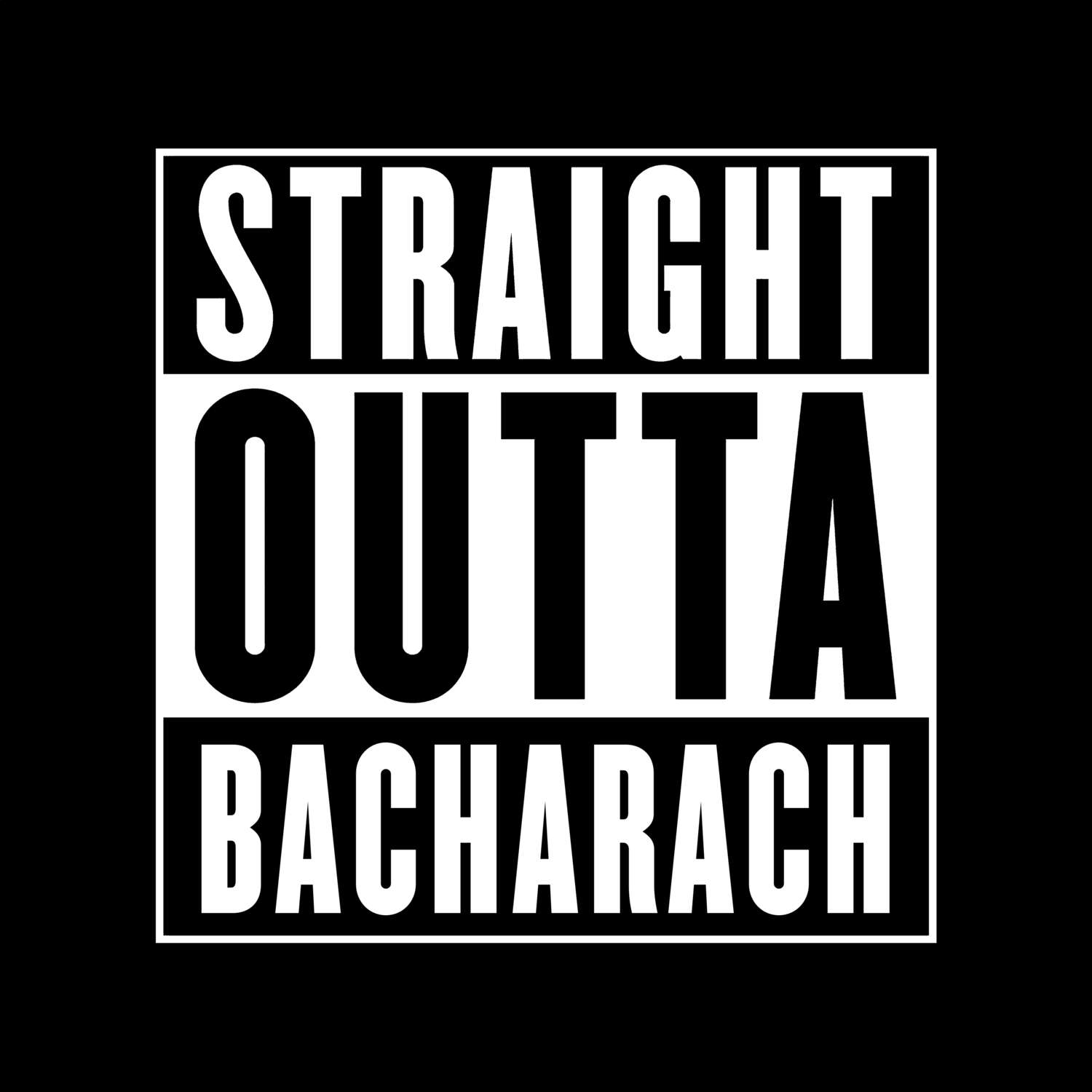 Bacharach T-Shirt »Straight Outta«