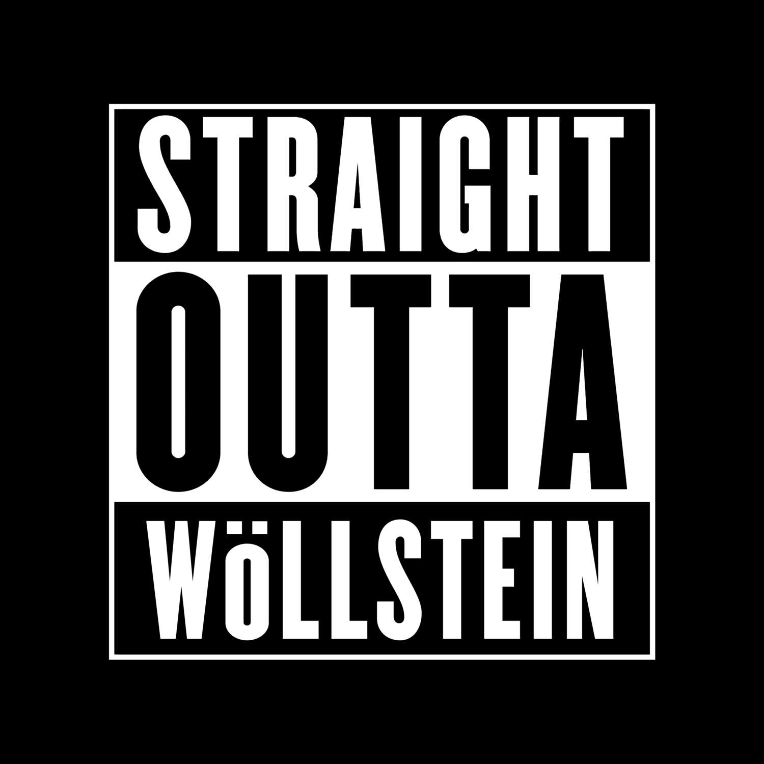 Wöllstein T-Shirt »Straight Outta«