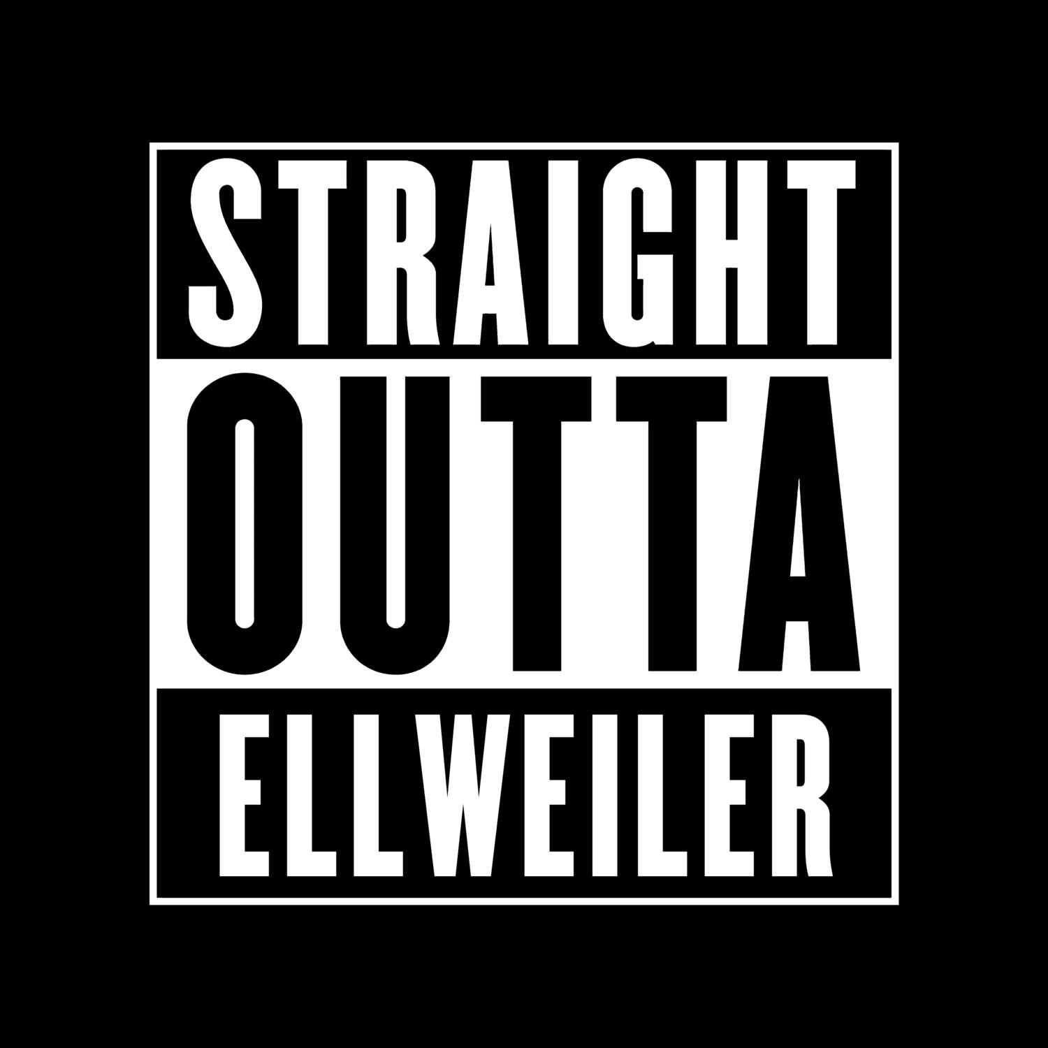 Ellweiler T-Shirt »Straight Outta«
