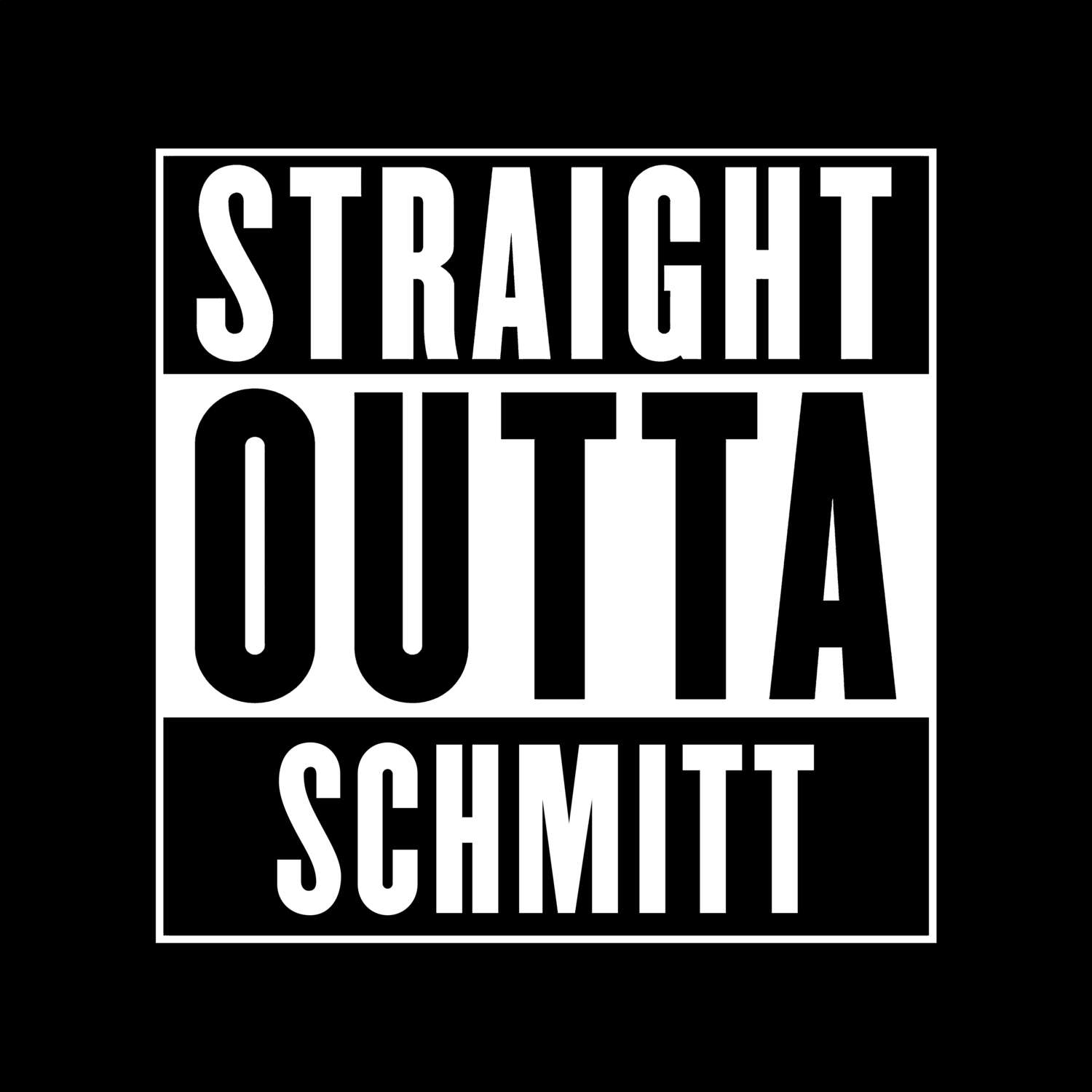 Schmitt T-Shirt »Straight Outta«