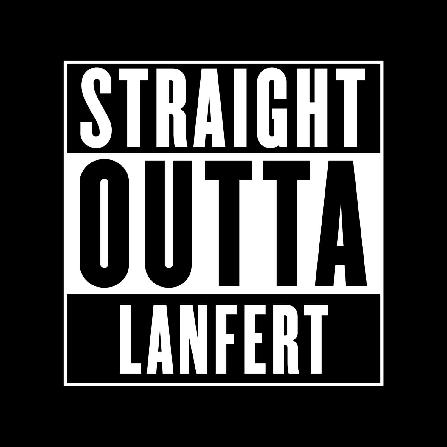 Lanfert T-Shirt »Straight Outta«