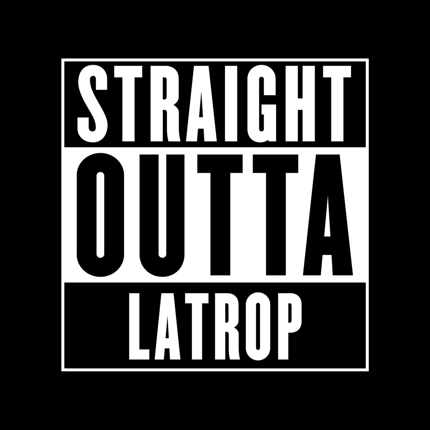 Latrop T-Shirt »Straight Outta«