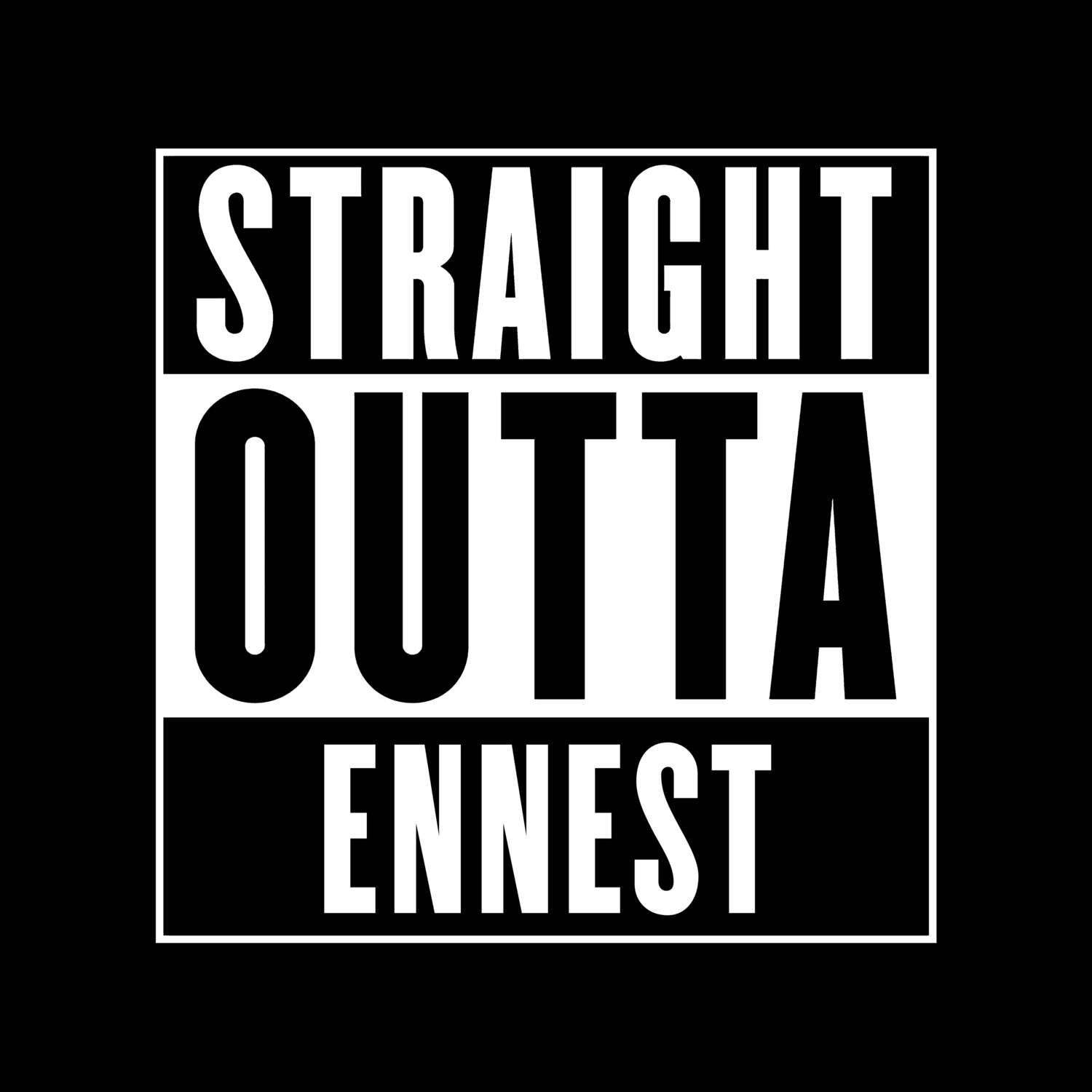 Ennest T-Shirt »Straight Outta«