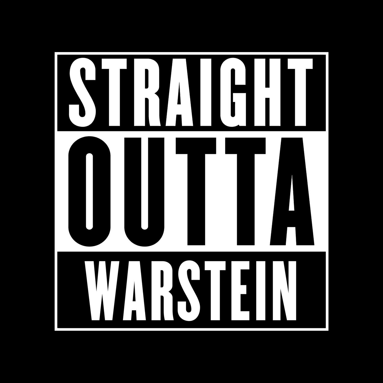Warstein T-Shirt »Straight Outta«