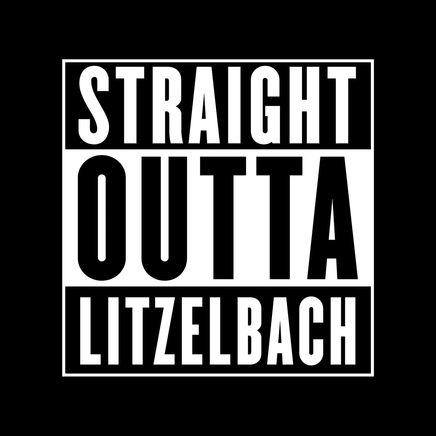 Litzelbach T-Shirt »Straight Outta«