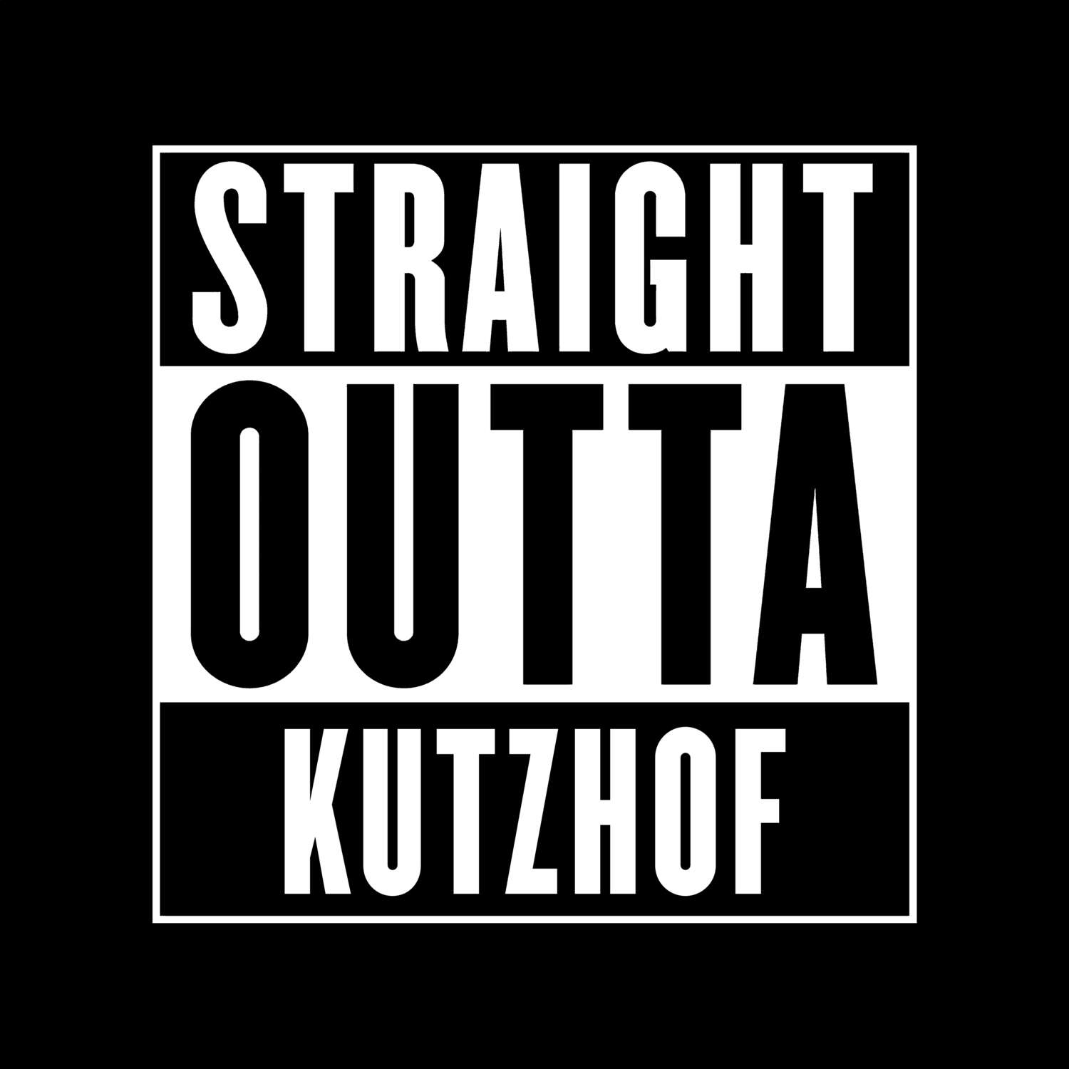 Kutzhof T-Shirt »Straight Outta«