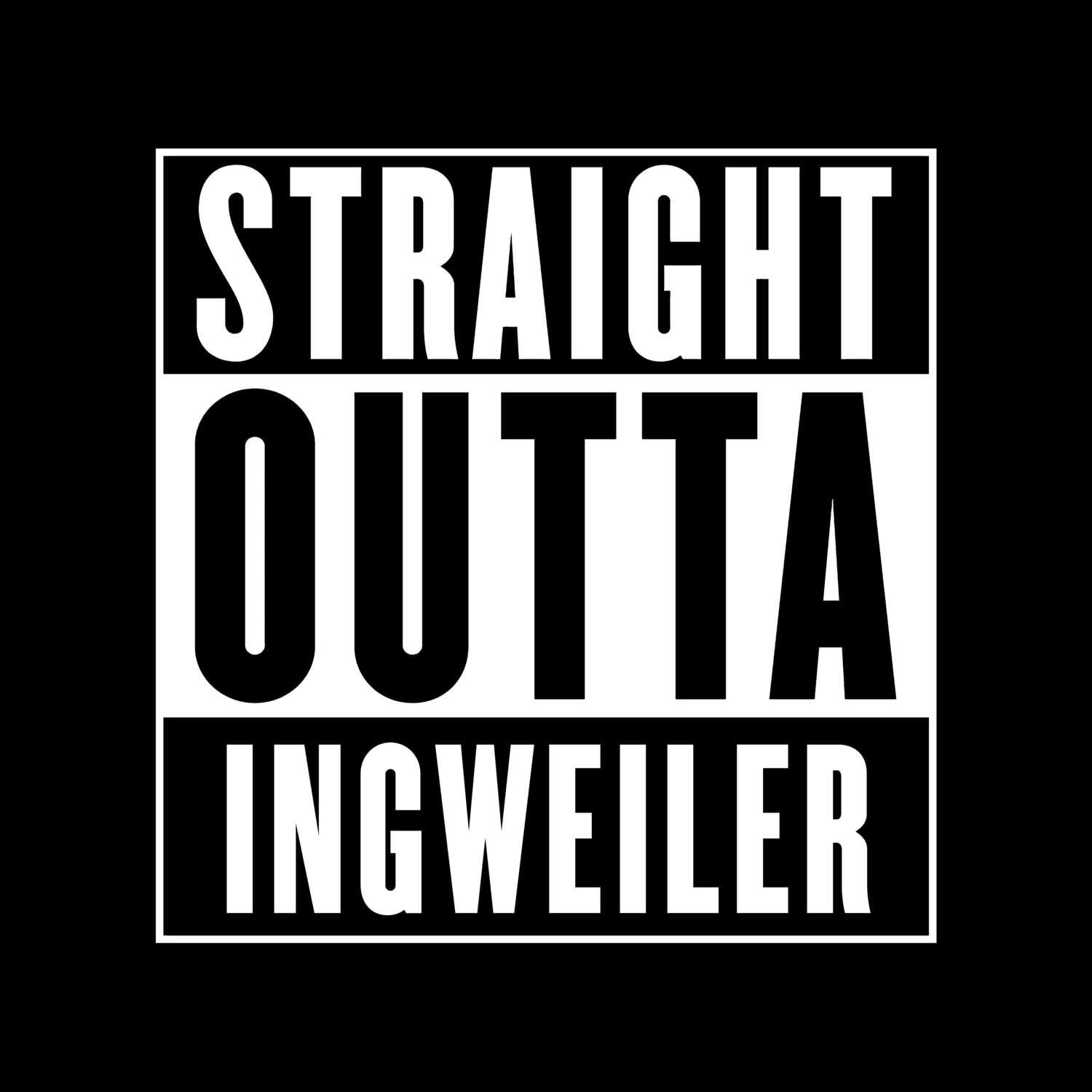 Ingweiler T-Shirt »Straight Outta«