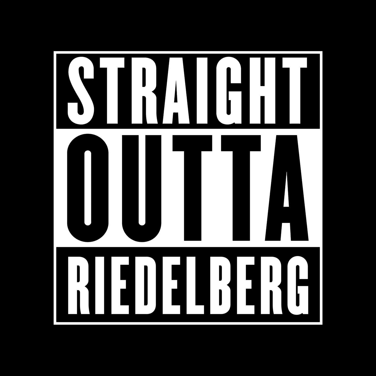 Riedelberg T-Shirt »Straight Outta«