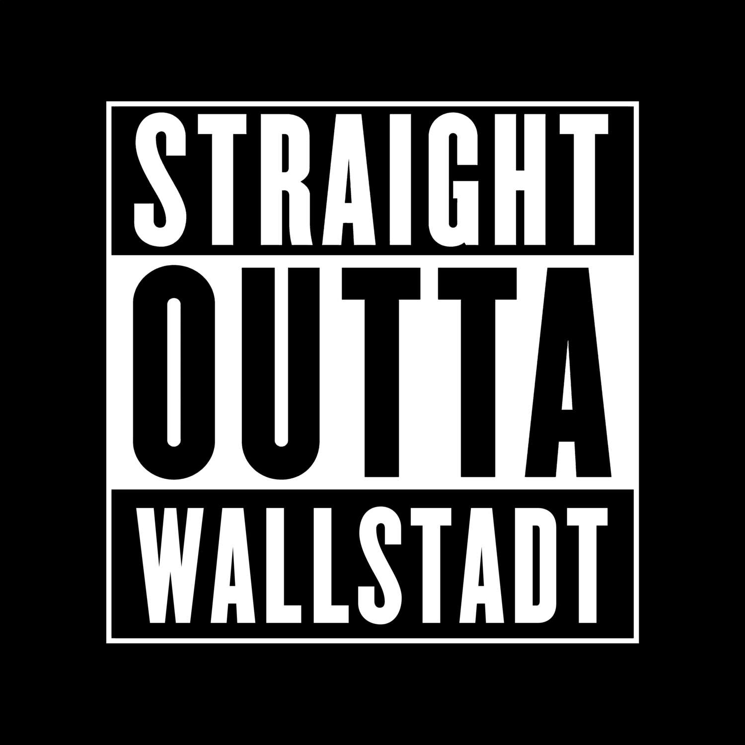 Wallstadt T-Shirt »Straight Outta«