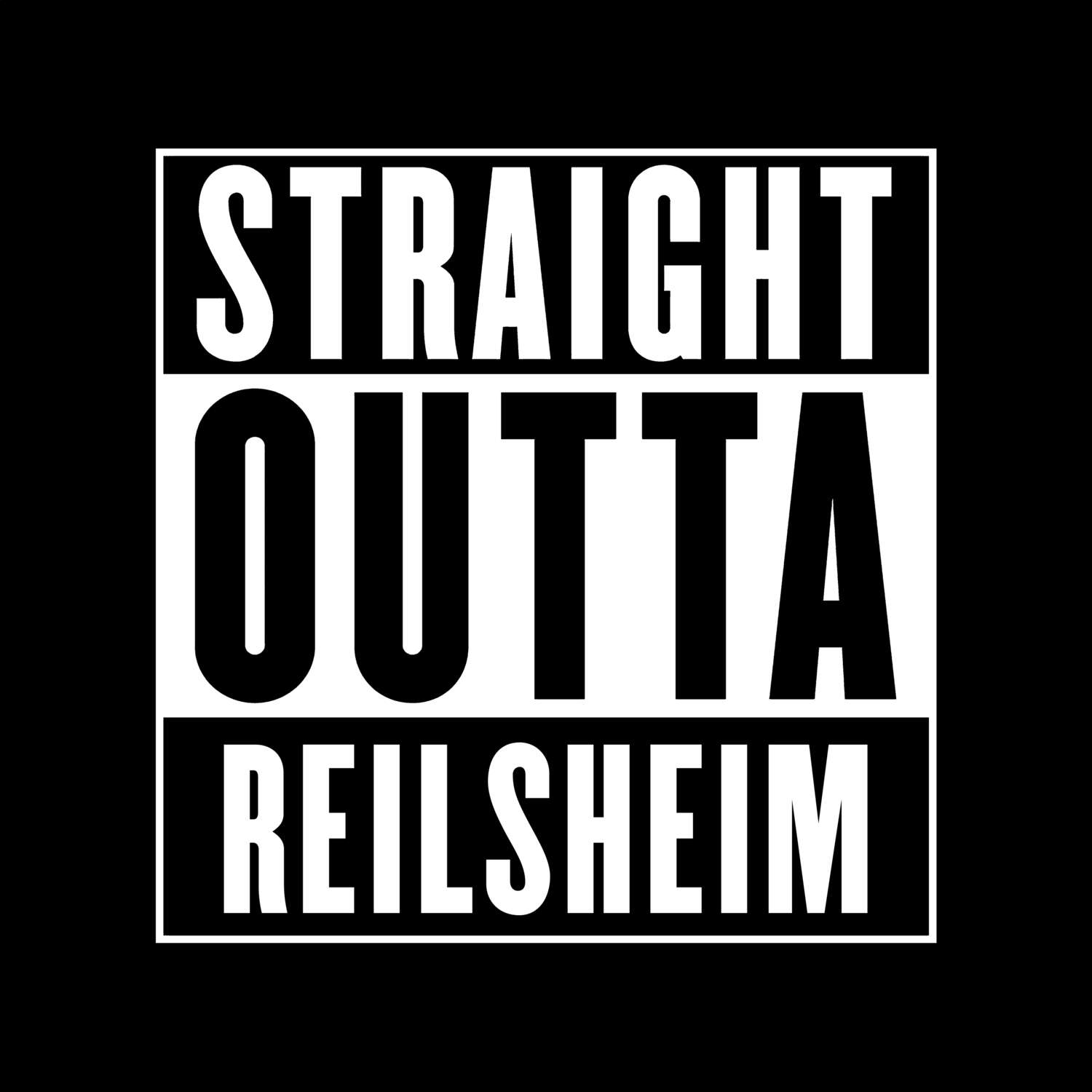 Reilsheim T-Shirt »Straight Outta«