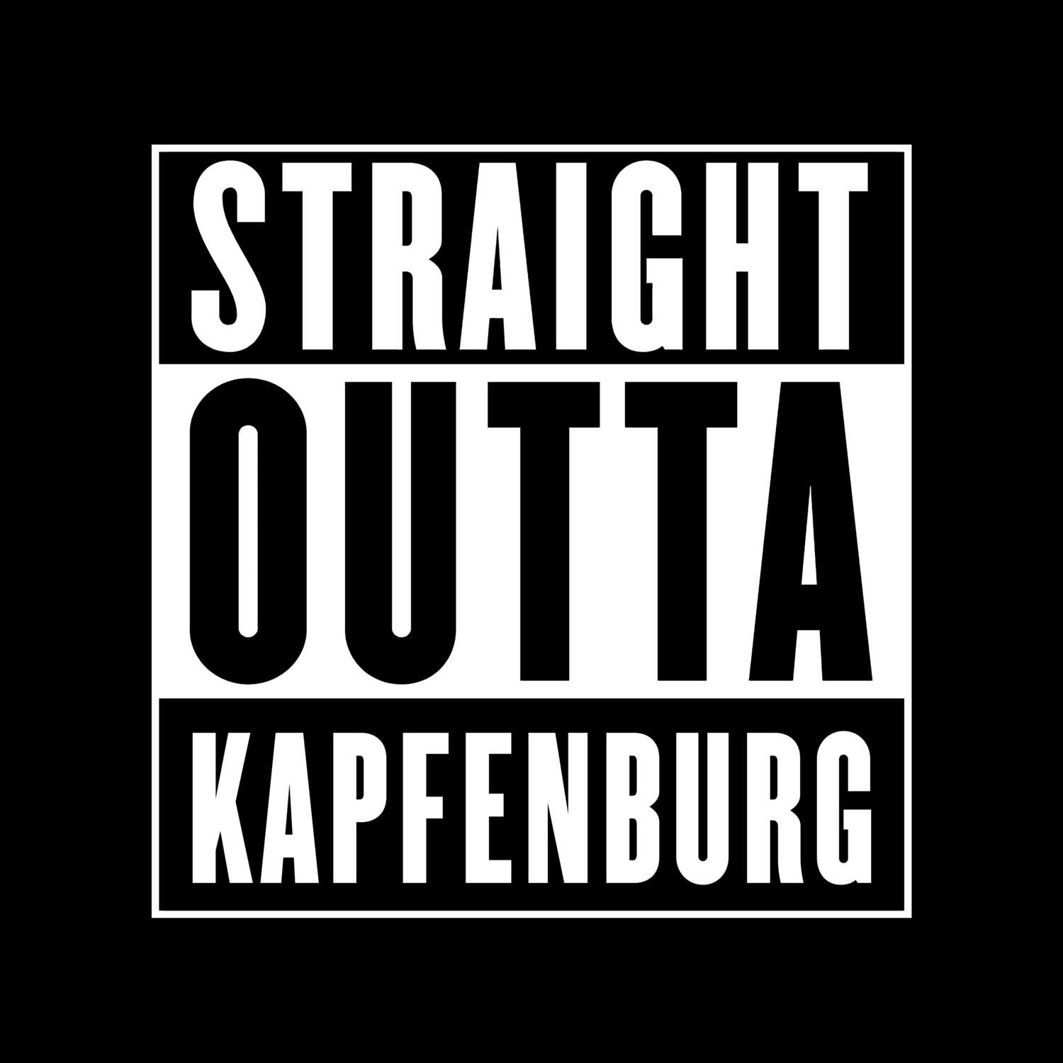 Kapfenburg T-Shirt »Straight Outta«