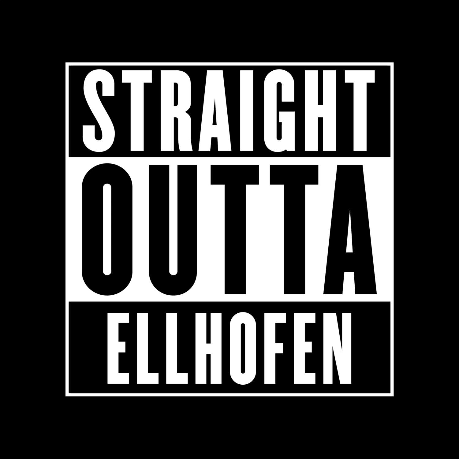Ellhofen T-Shirt »Straight Outta«