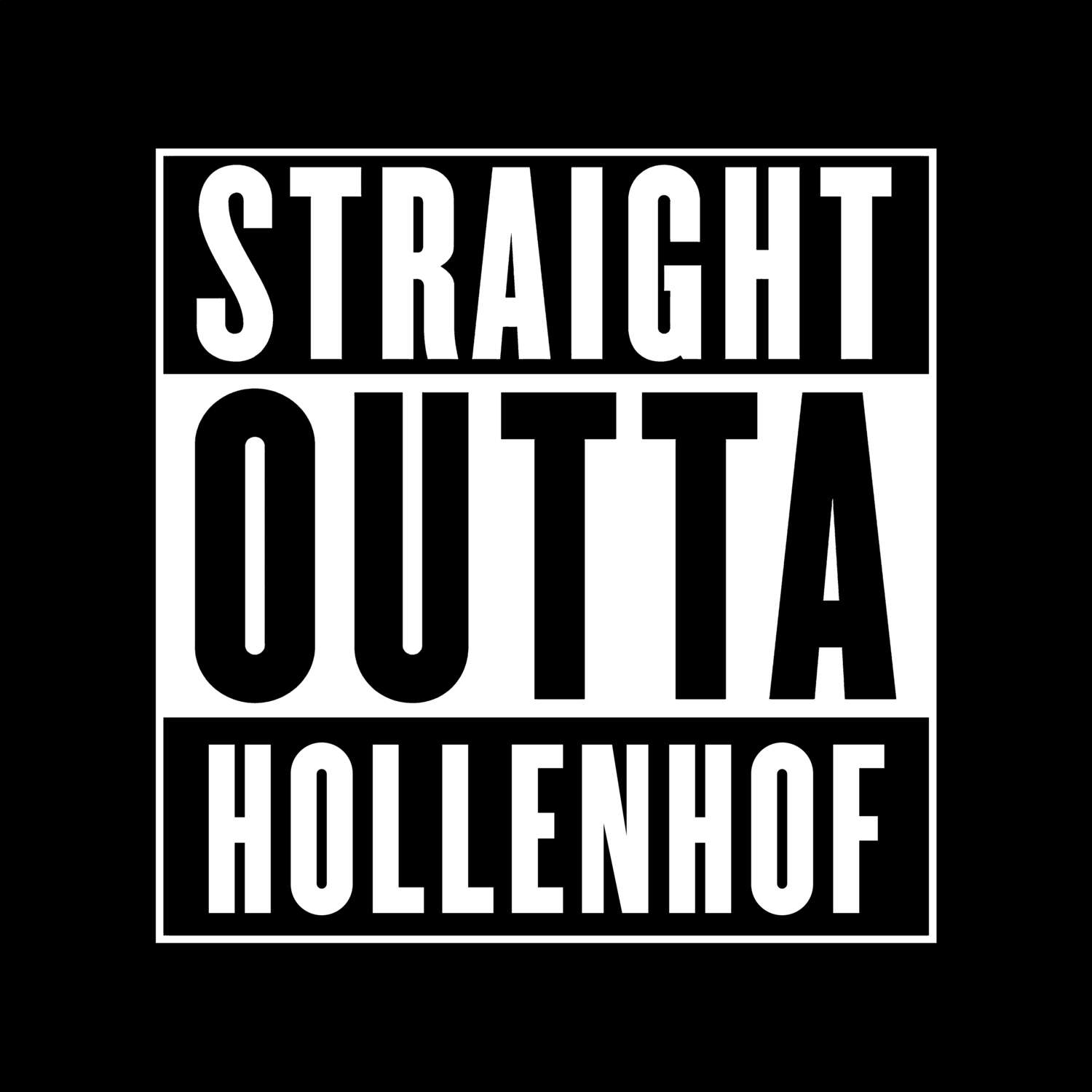 Hollenhof T-Shirt »Straight Outta«