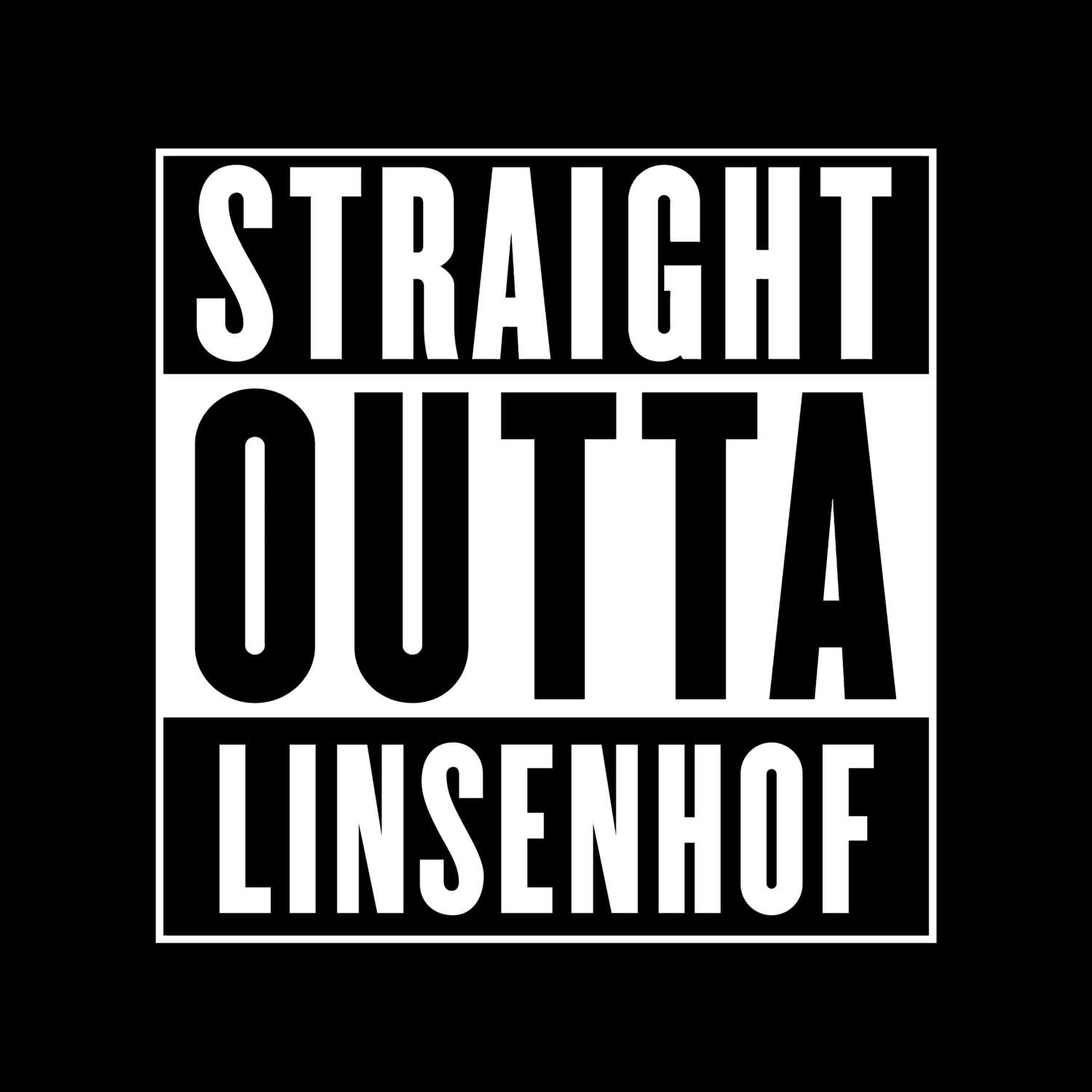 Linsenhof T-Shirt »Straight Outta«