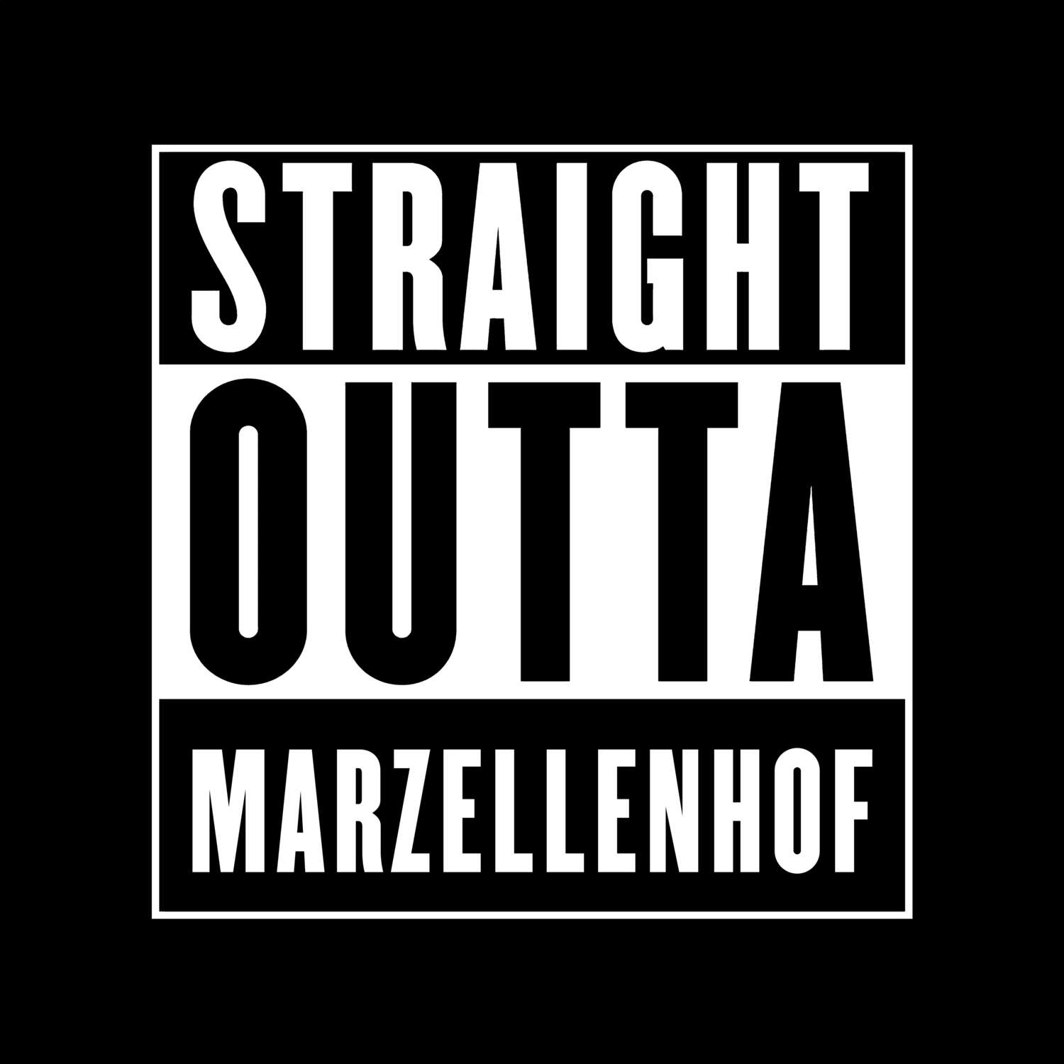 Marzellenhof T-Shirt »Straight Outta«